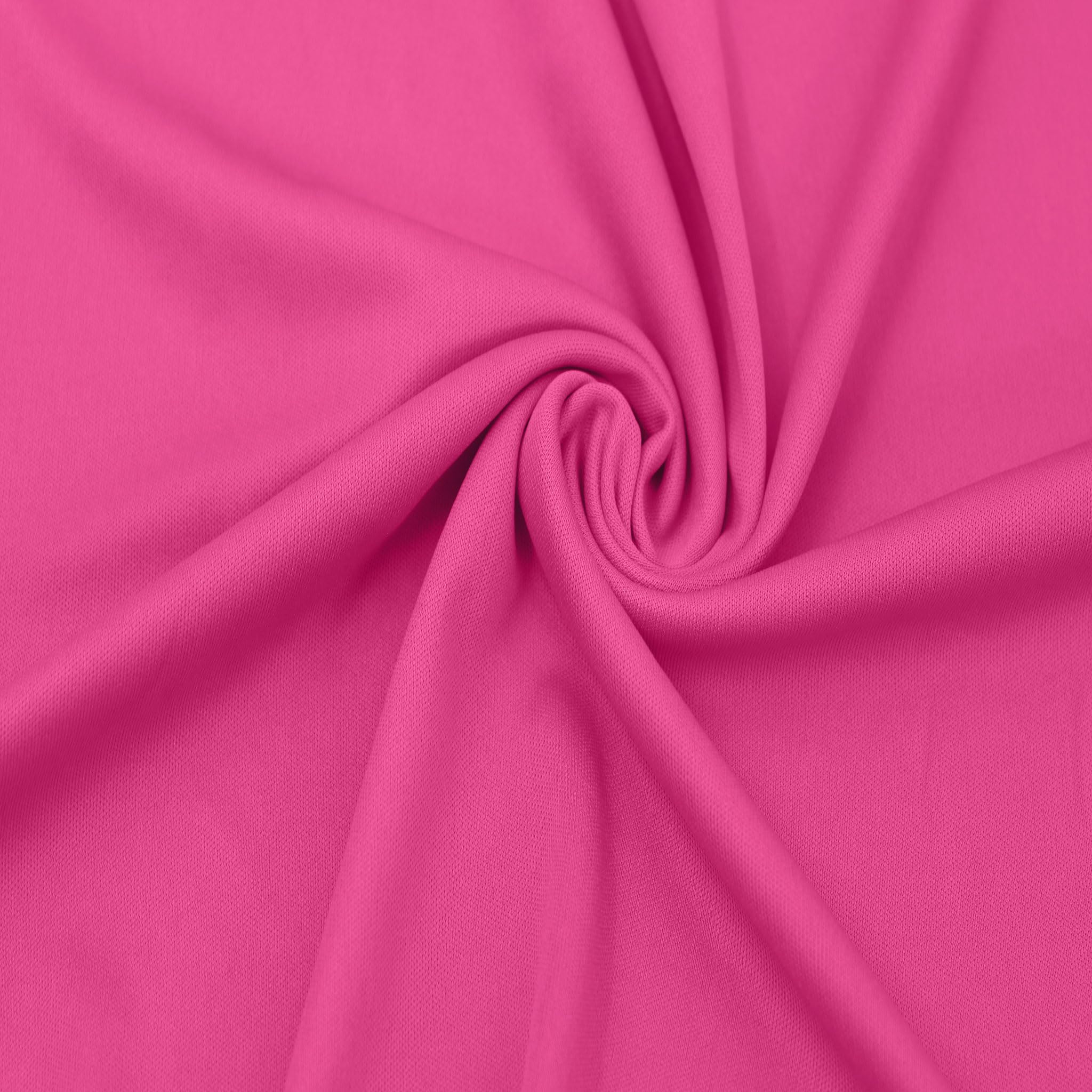 Stylish FABRIC Forro entrelazado 100 % poliéster de 60 pulgadas de ancho, tela de punto ligero de The Yard-para ropa, ropa, proyectos escolares, decoraciones de fiestas, cortinas y bricolaje, baya