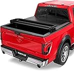 MOSTPLUS Quad Fold Soft Truck Bed Tonneau Cover On Top Compatible for 2015-2024 2025 Ford F150 F-150 Bed Fourth Fold Styleside 5.5 FT Bed Cover