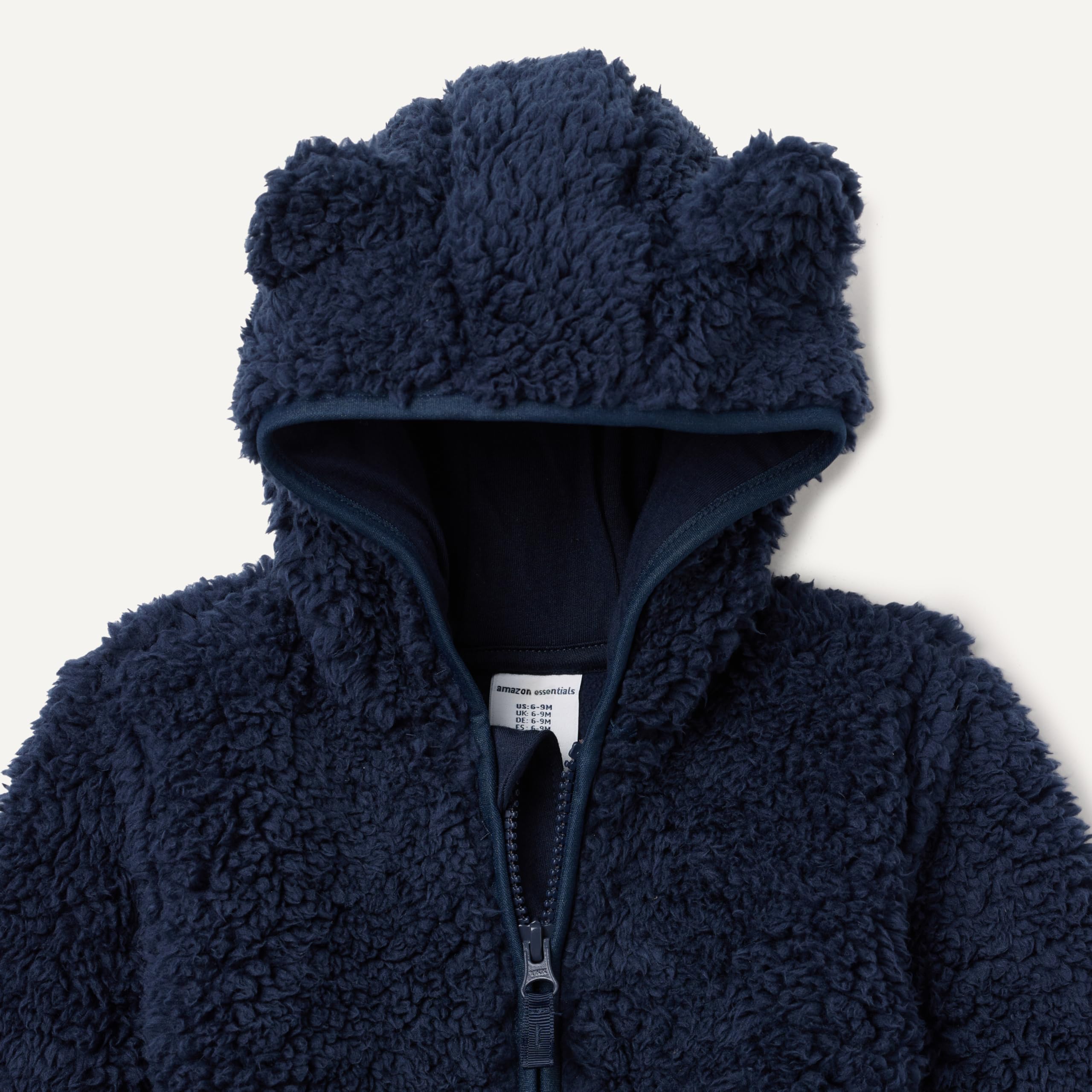 Amazon Essentials Giacca Con Cappuccio In Sherpa Unisex Bimbi