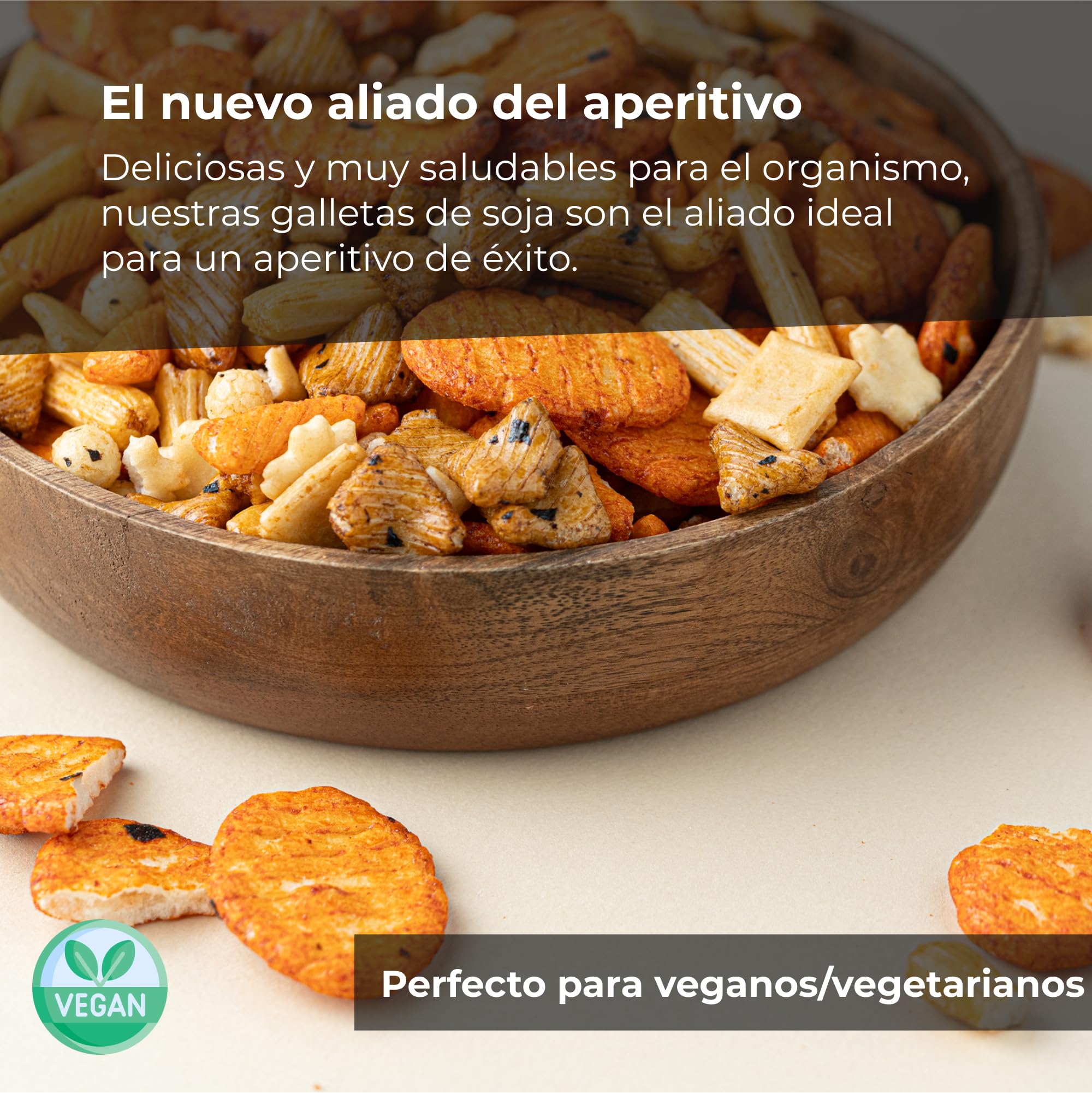 Palitos de Arroz Frito Yamato 1 kg Aperitivo Mix Salados Asiático Arroz Tapioca Chili