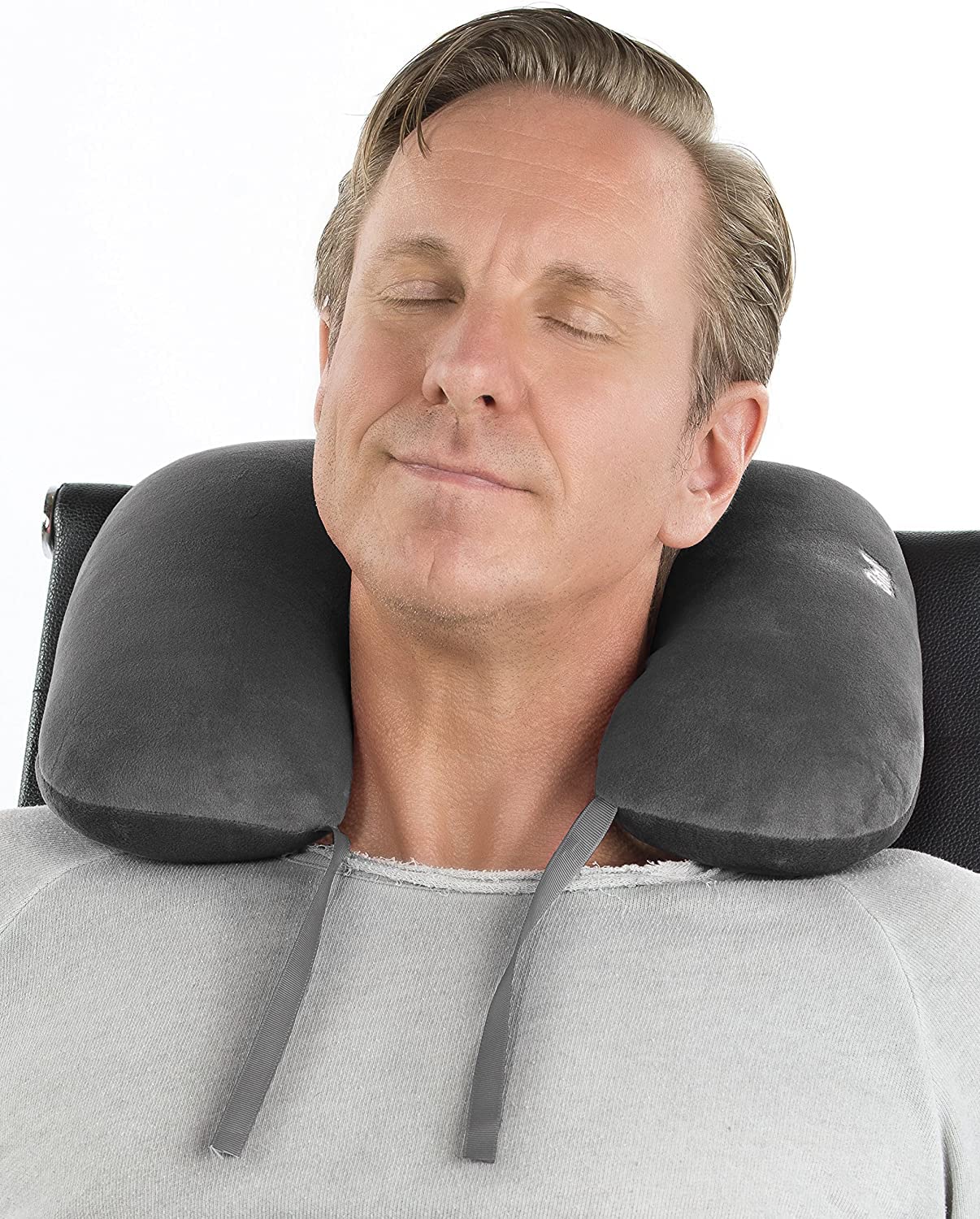 Daydream Oreiller cervical 3 en 1 breveté avec microbilles, (N-5506), oreiller cervical, oreiller de voyage