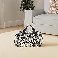 Vista 341 de Pequeña bolsa de gimnasio para mujer, bolsa de viaje con compartimento para zapatos