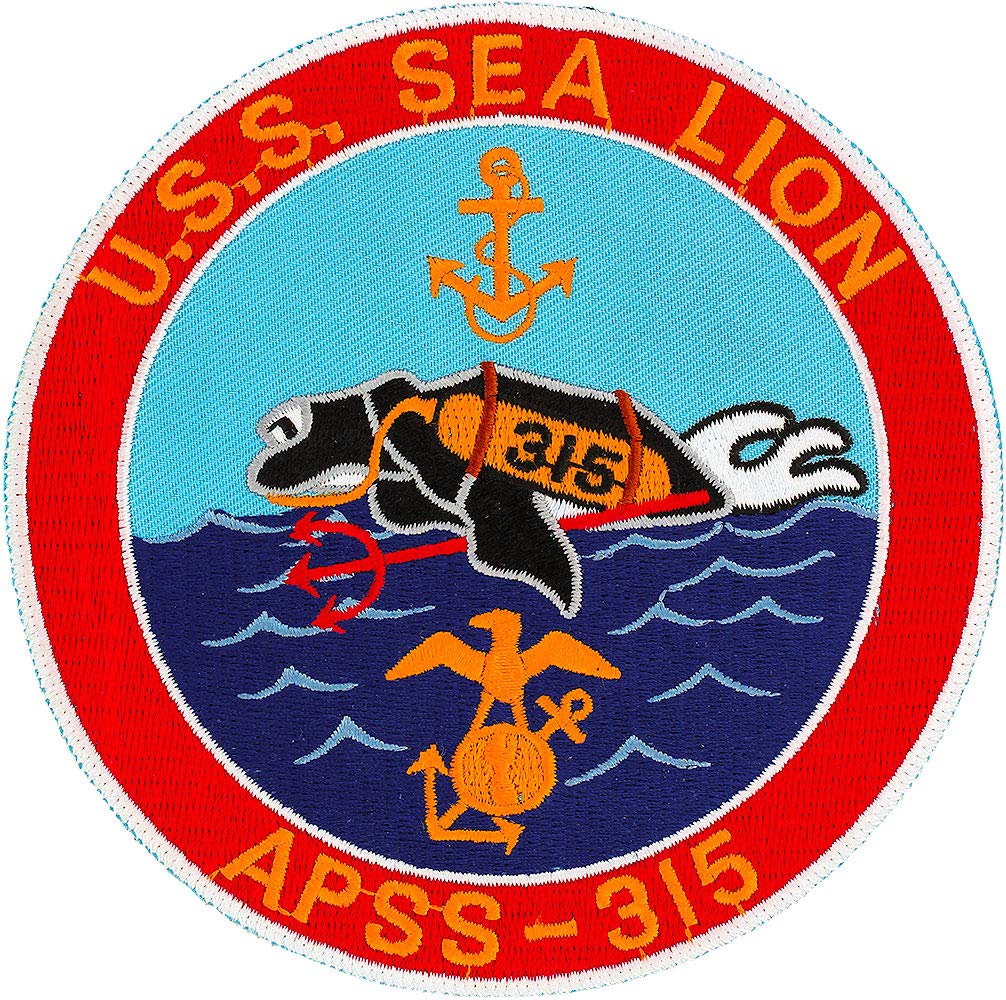 USS Sea Lion APSS-315 Patch Full Color