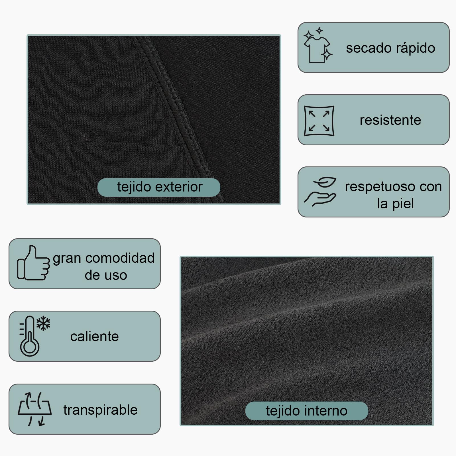 ALPIDEX Ropa Interior térmica niños Conjuntos térmicos Funcional esquí Invierno cálido Transpirable
