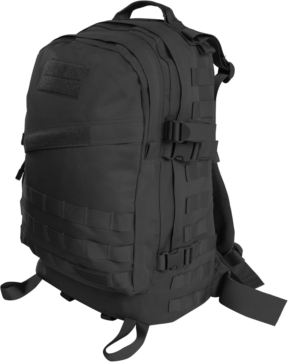 Highland Tactical Men’s Stealth Heavy Duty Tactical Backpack, One Size
