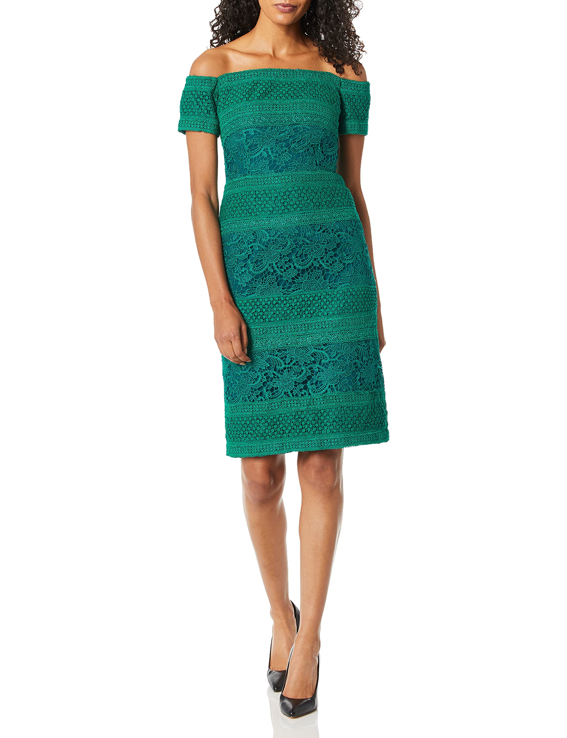 ML Monique LhuillierWomen's Off Shoulder Dress露肩连衣裙오프 숄더 드레스vestido Sin Hombrosschulterfreies Kleid