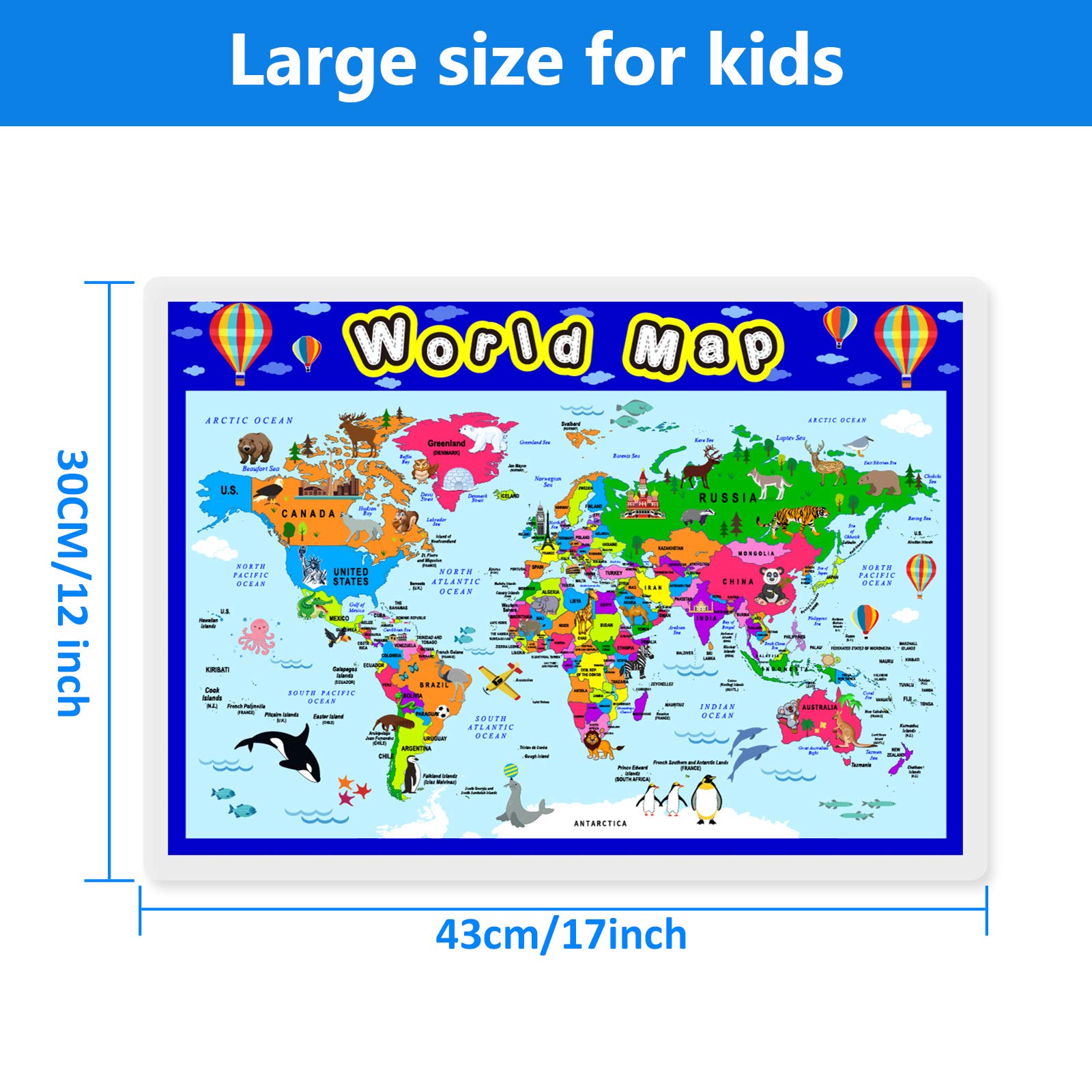 Fully Laminated Educational Poster and Classroom Decorations for