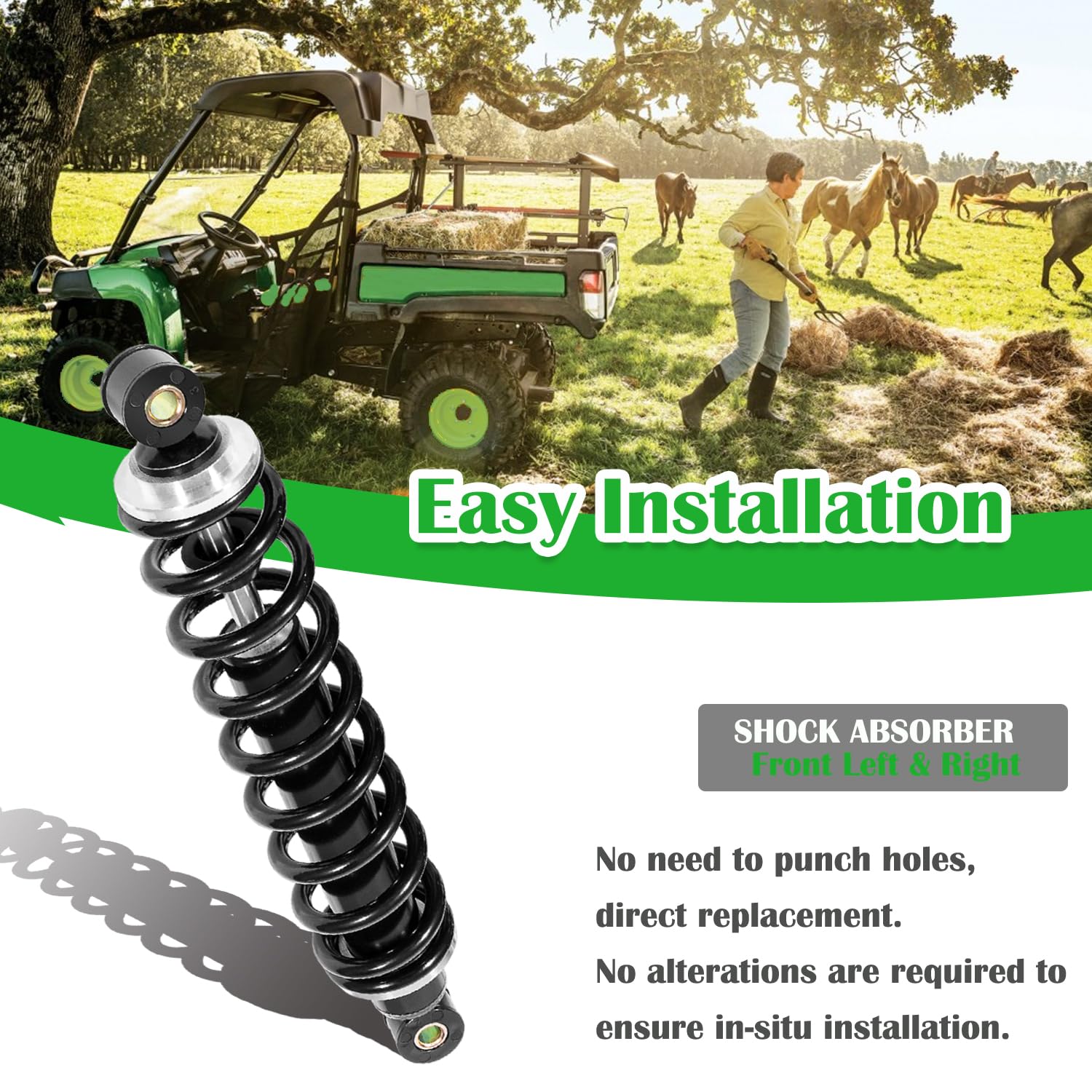 soor スコート　4y Amazon.com: AM129514 Front Shock Absorber Suspension Kit for