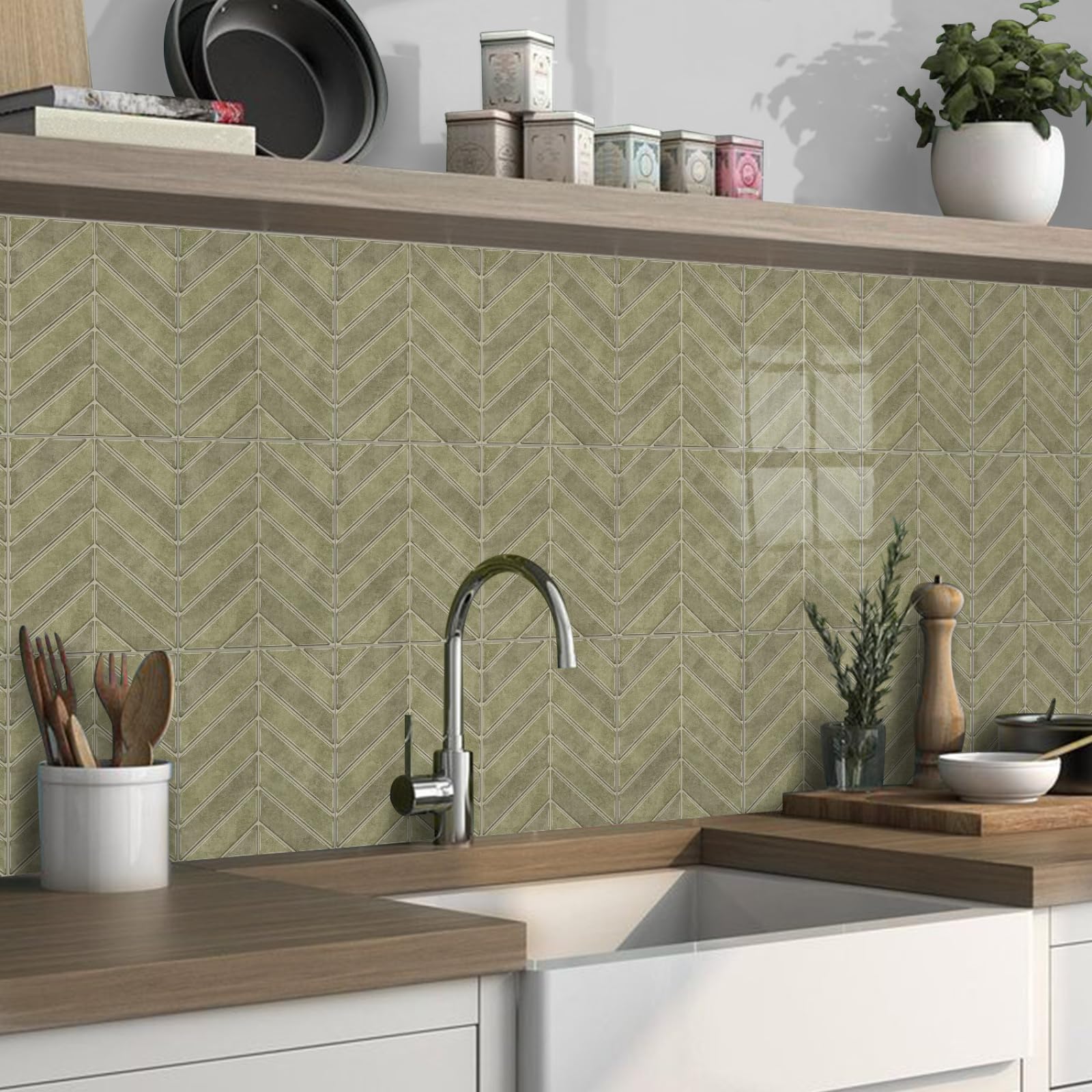 Pavimento Pvc Adesivo Piastrelle Adesive Cucina Bagno Adesivi Murali