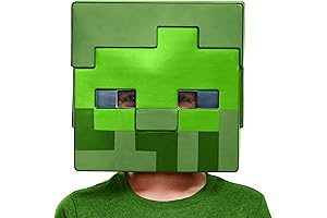 Minecraft Zombie Child Half Mask for Kids