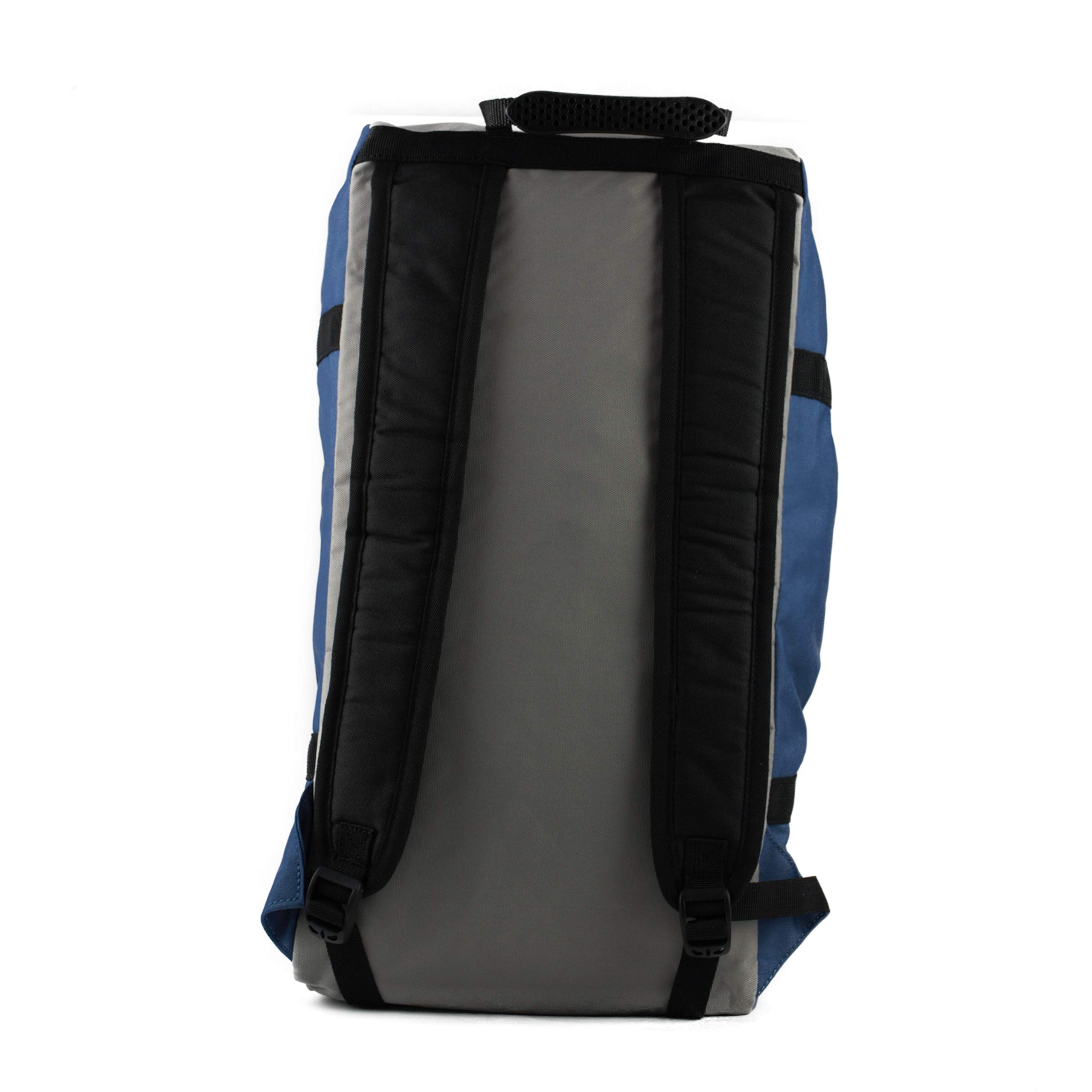 Mantle Seiltasche Seilsack Rope Bag grau/blau zum Klettern für Kletterseile bis 80 m