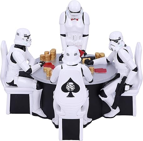 19. Nemesis Now The Original Stormtrooper Poker Face Gambling Figurine