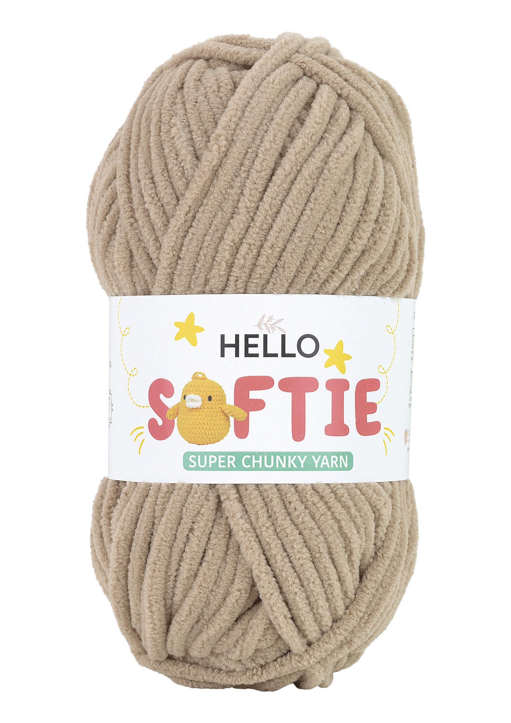 Hello Softie Blanket Yarn 100g - Cookie Dough
