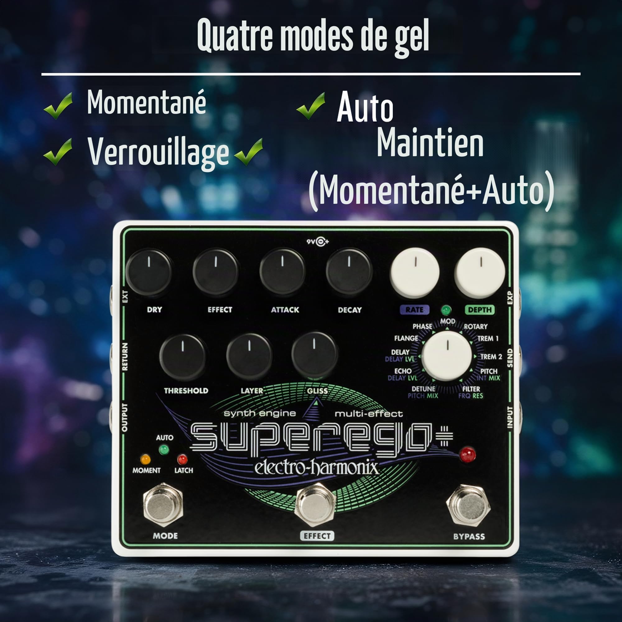 Electro Harmonix Superego+ - Effet pour Guitares