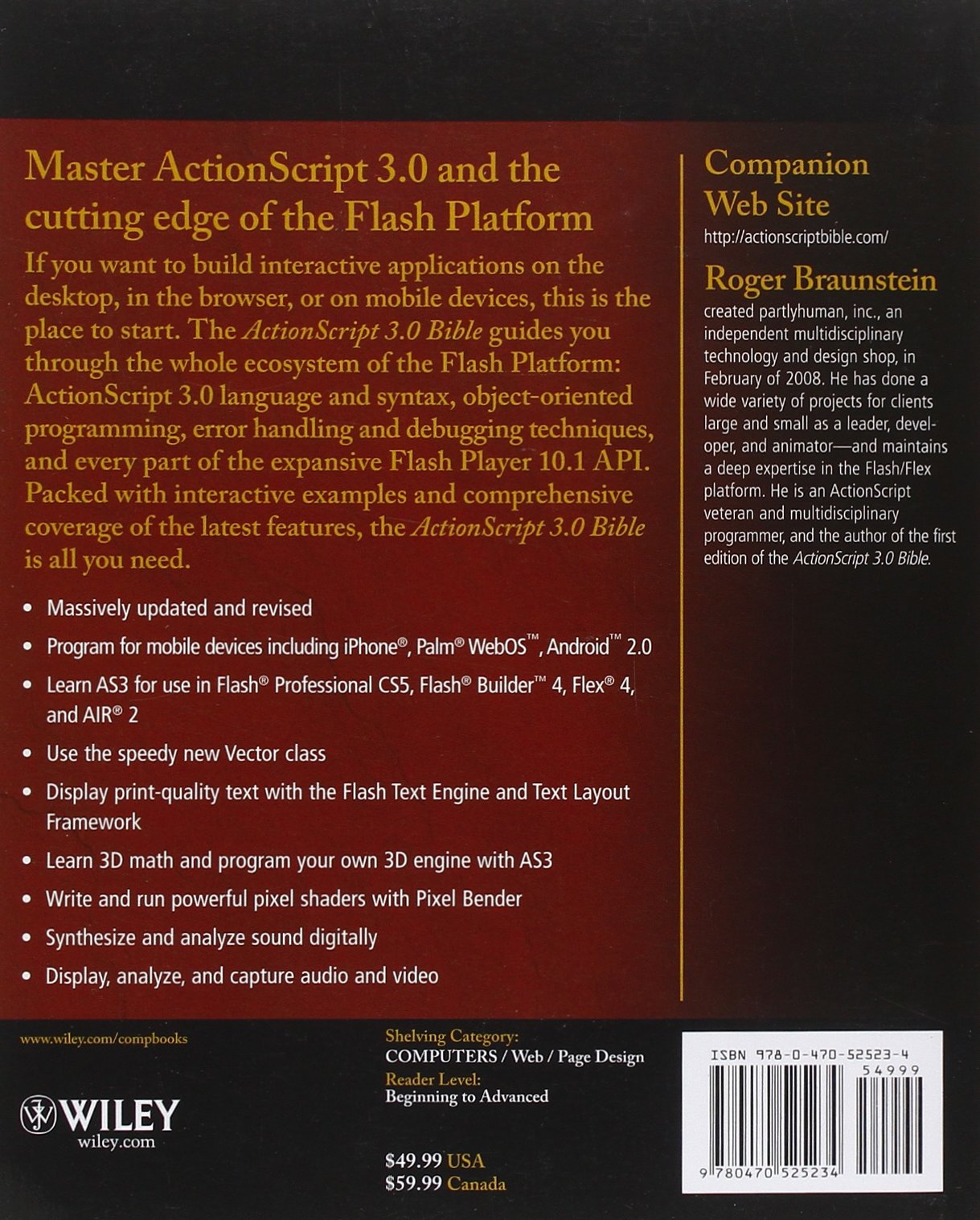 ActionScript 3.0 Bible