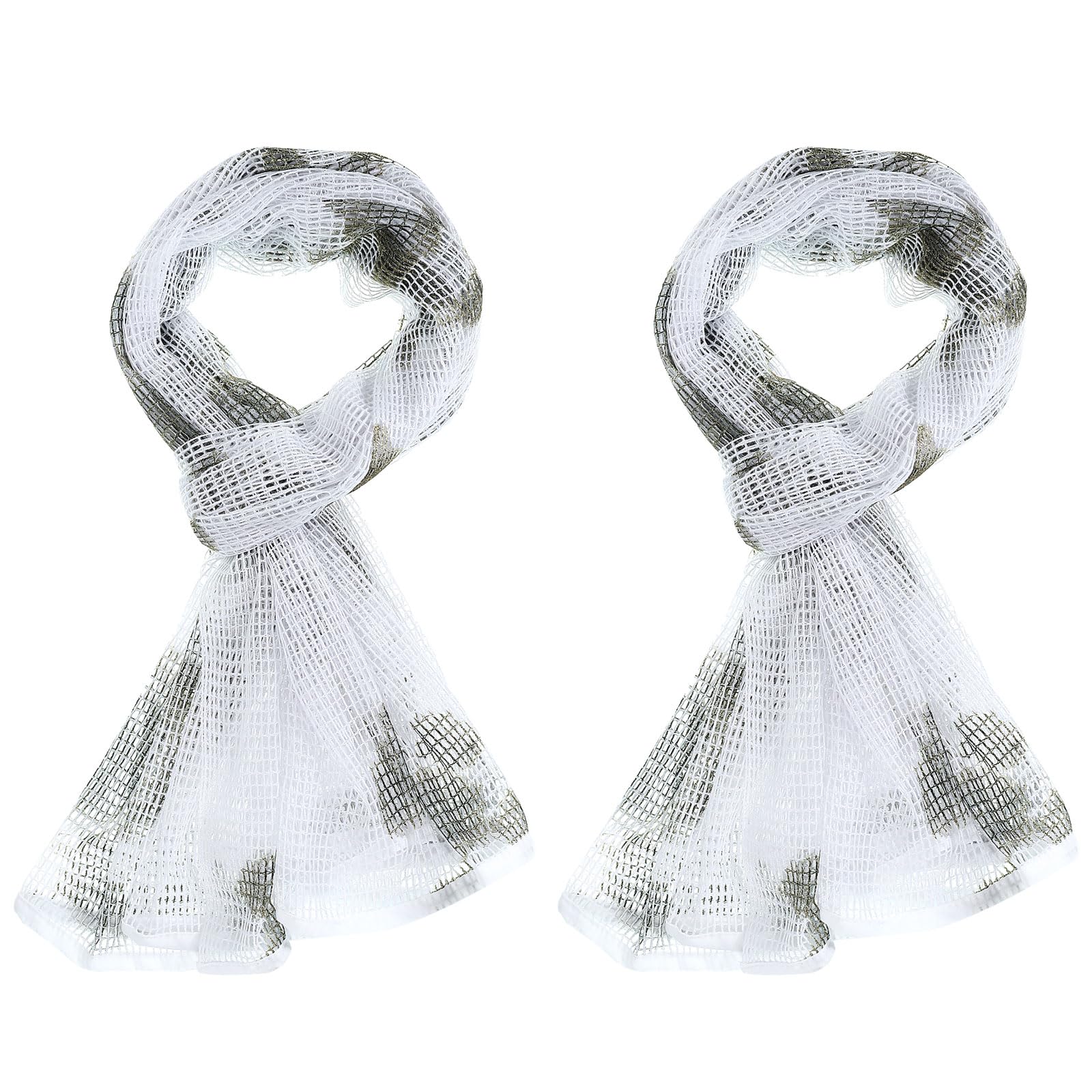 PATIKIL 71"x35" Camouflage Veil Scarf