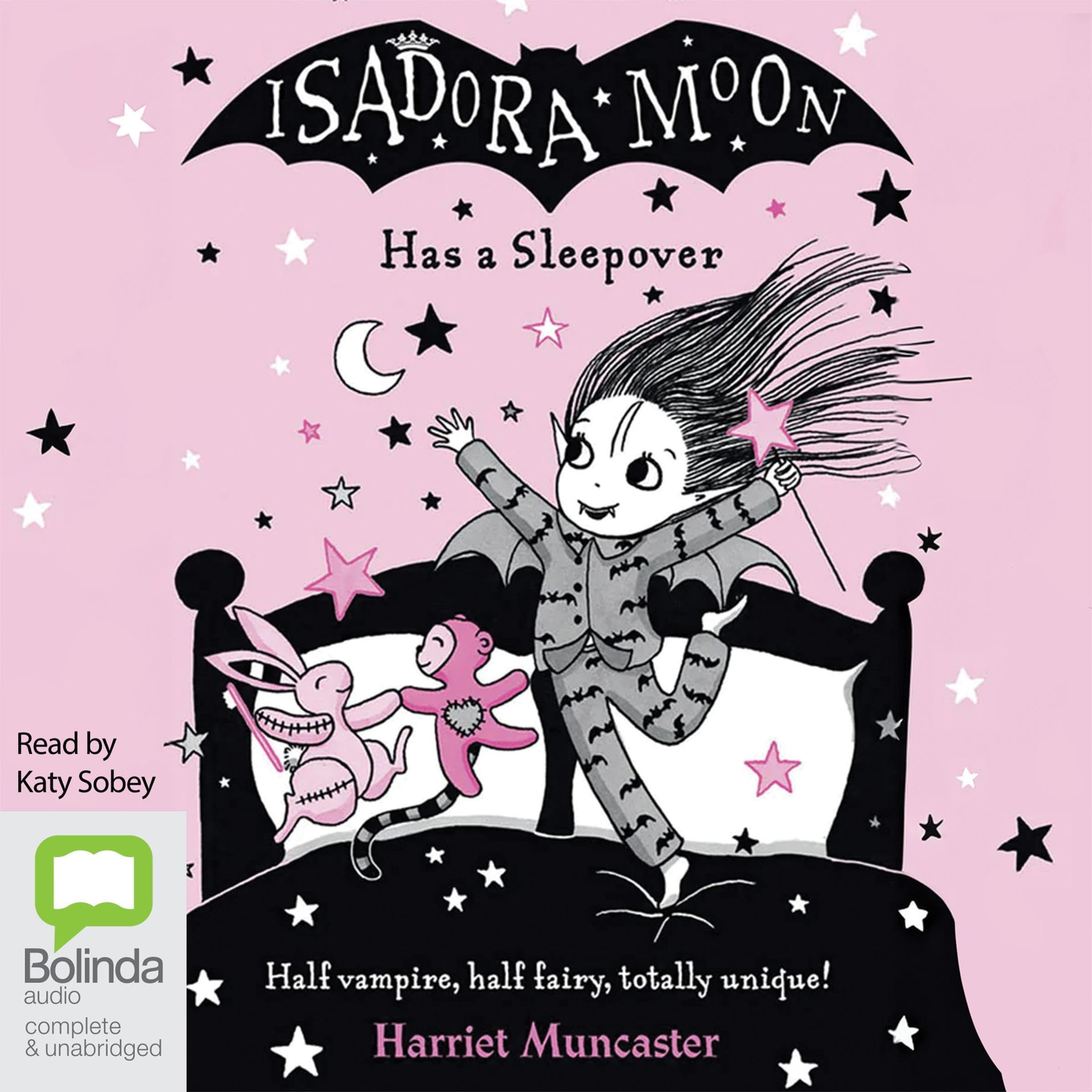 Cover art for Isadora Moon Has a Sleepover