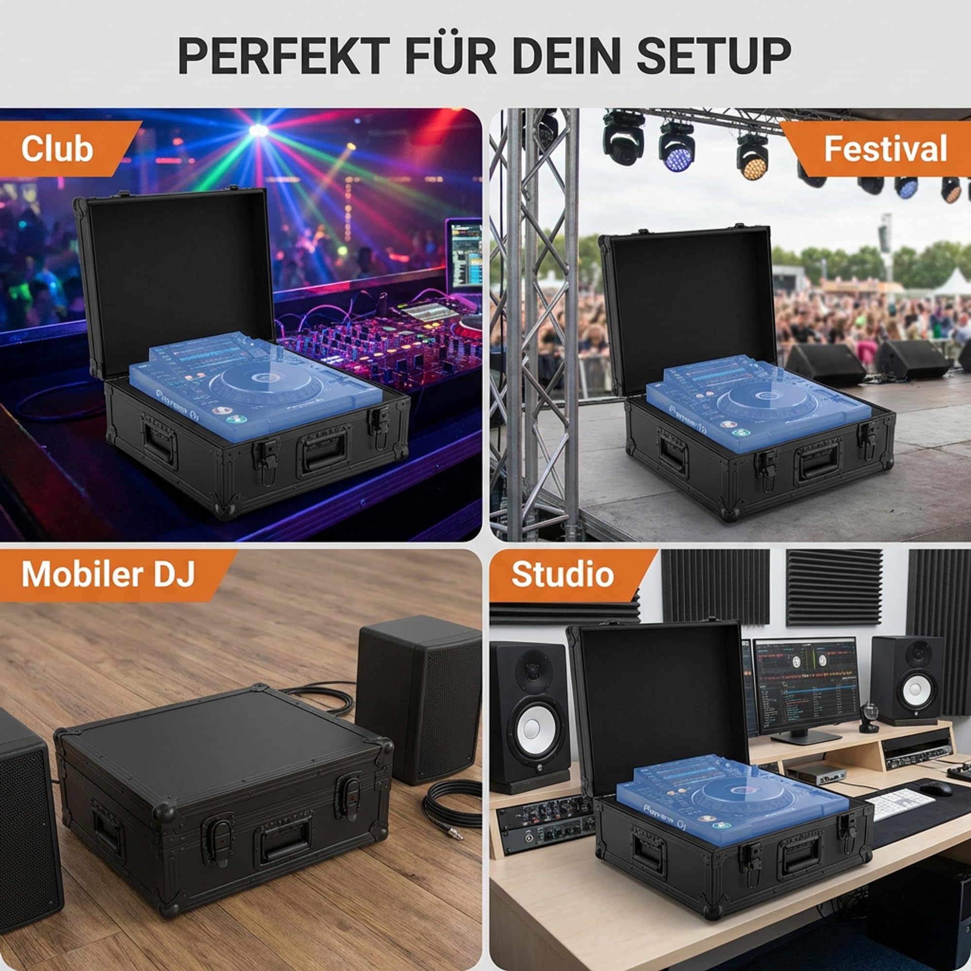 Zomo Flightcase P-CDJ-3000 NSE