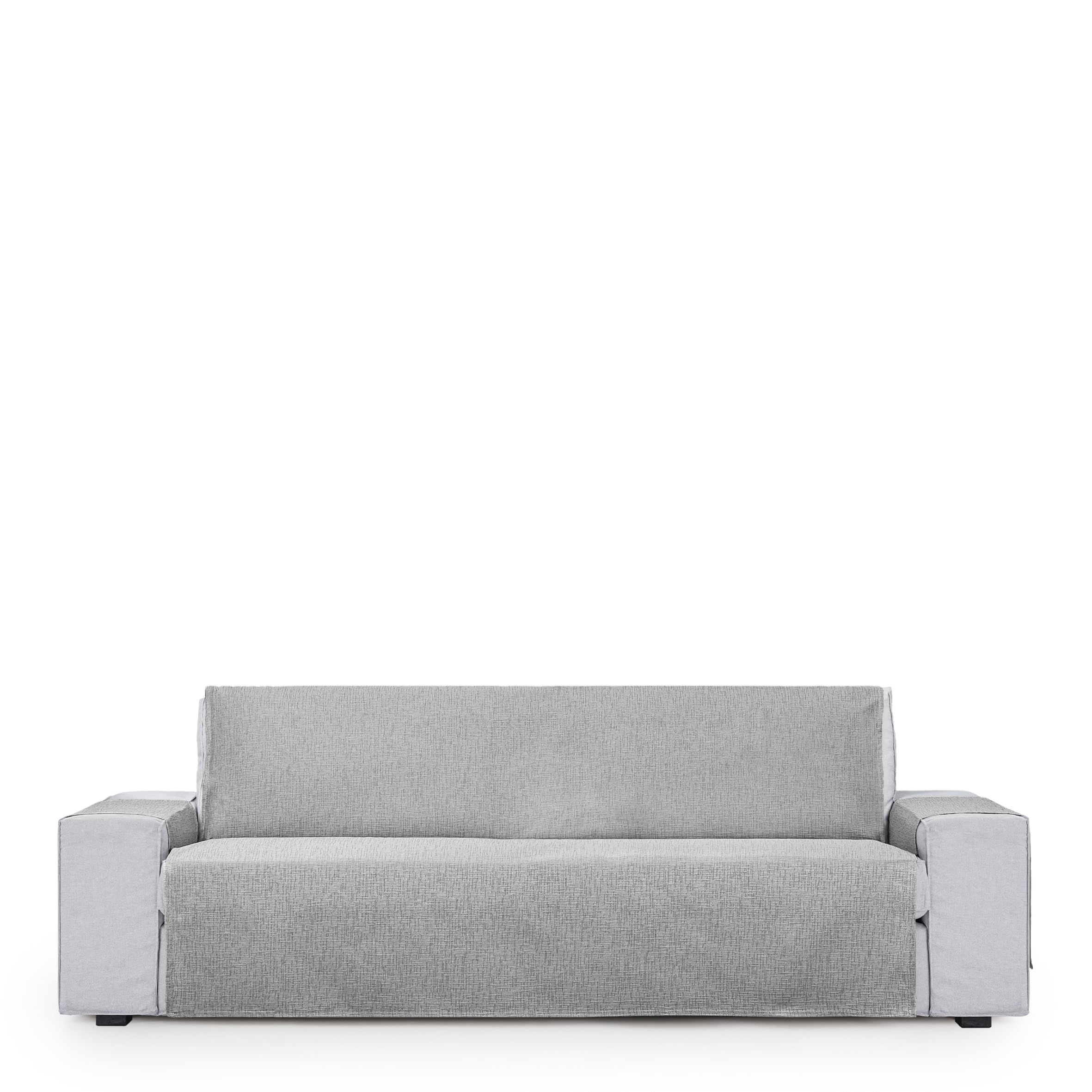 Eysa Genna Sofa Cover Practical Stain Resistant 3 Seater Light Grey
