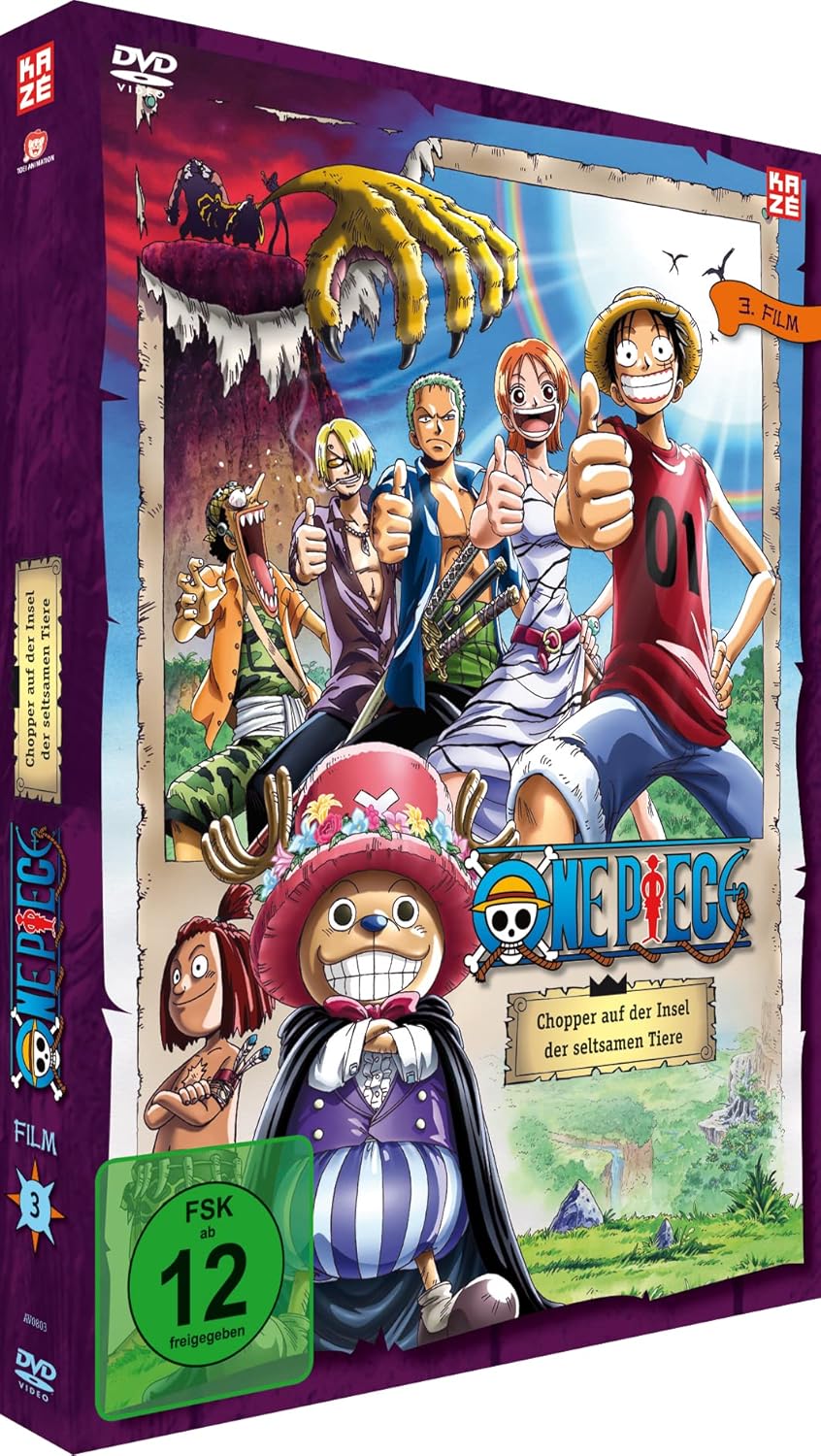 One Piece Chopper Auf Der Insel Der Seltsamen Tiere 2002 One Piece: Chopper auf der Insel der seltsamen Tiere - 3. Film - [DVD