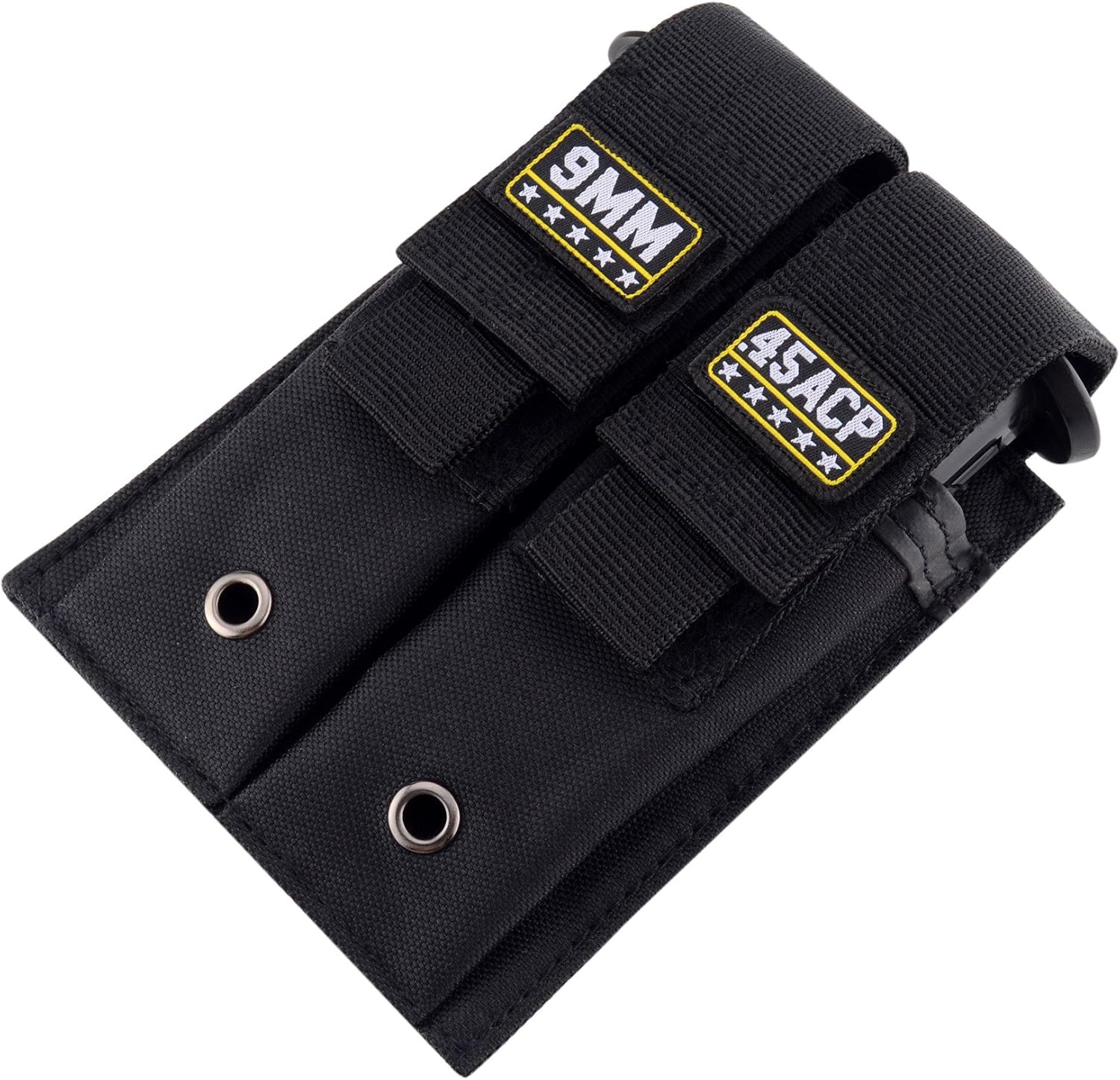 Raiseek Molle Double Pistol Mag Pouch Single and Double Stack Magazine Holster : Everything Else