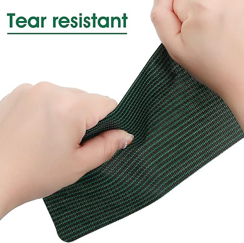 Miniatura 4 de Honoson Kit de parche de 4 piezas para cubierta de seguridad para piscina, cubierta de seguridad de malla con autoadhesivo, kit de parches de malla