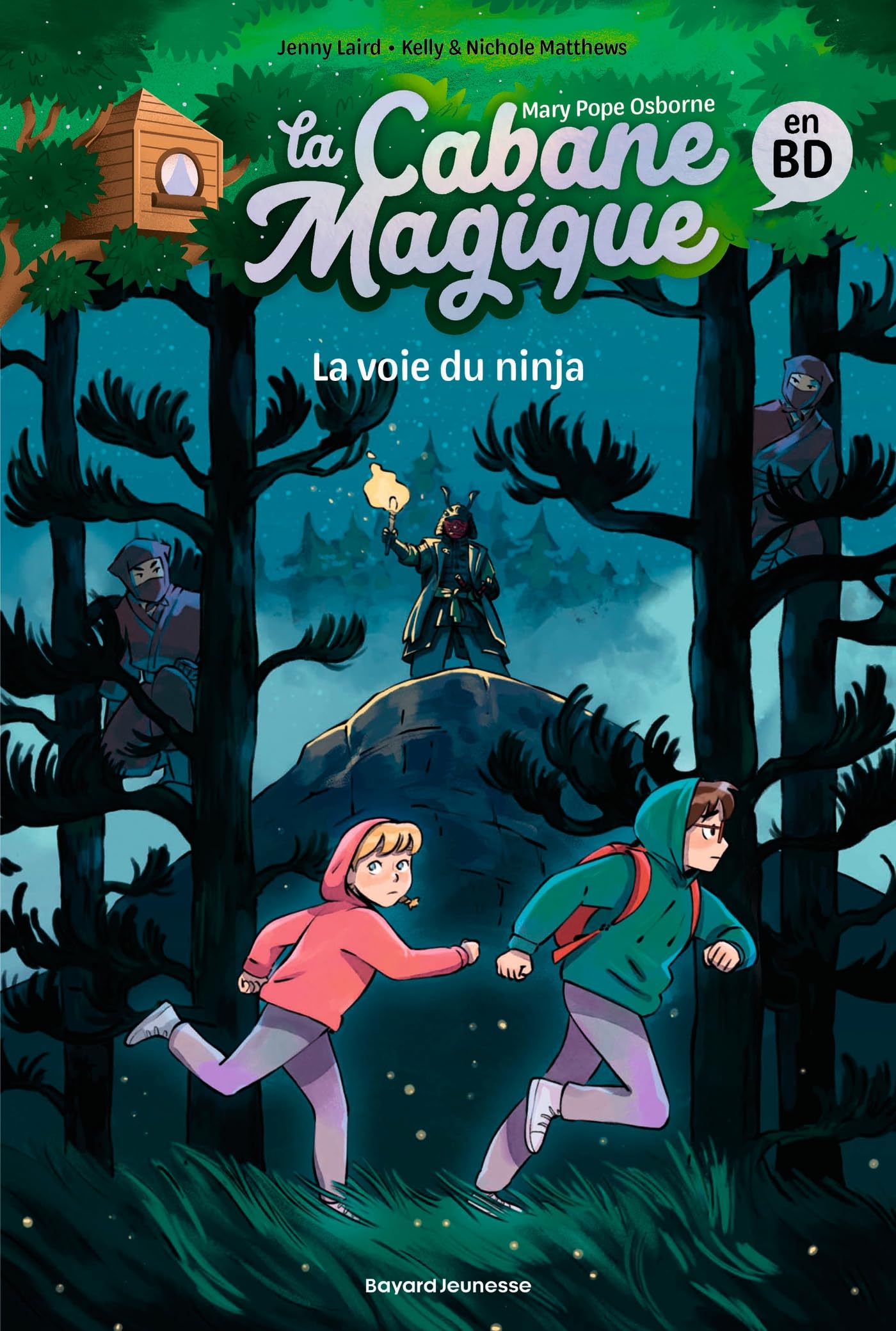 La Cabane magique Bande dessinée, Tome 05 La voie du ninja (TP) - Mary Pope Osborne - Bayard Jeunesse - broché - Bande dessinée jeunesse