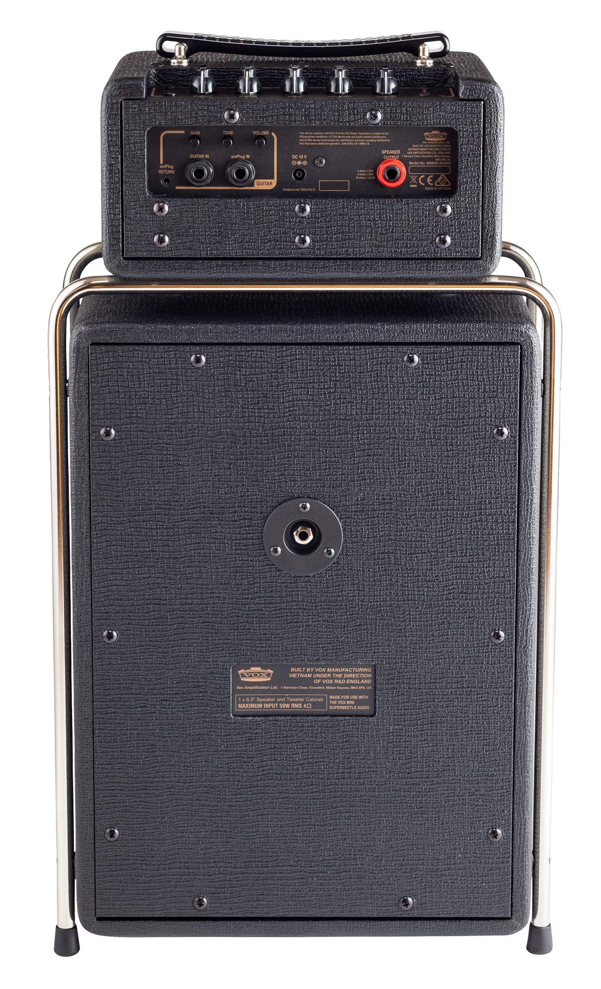 VOX-Gitarrenverstärker Mini Super Beetle Audio Schwarz