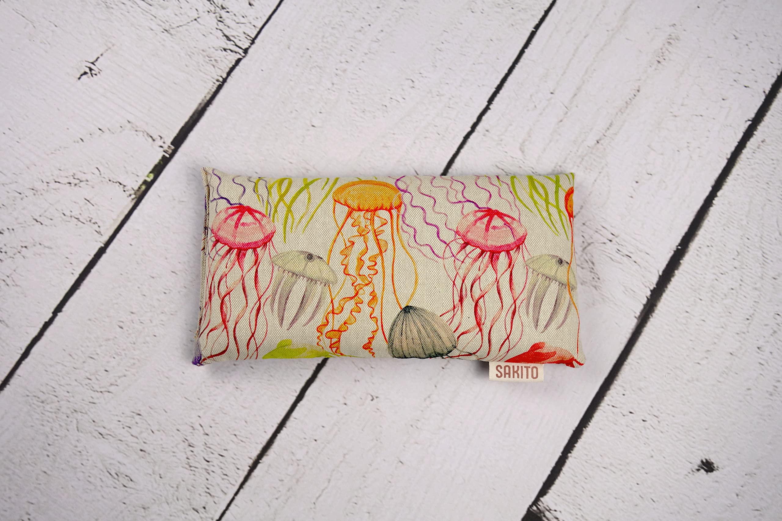 Cuscino Termico Microonde (25x12 cm) - Cuscino Riscaldabile Naturale per Dolori Mestruali - Utilizzo Caldo o Freddo - Elevata Ritenzione del Calore - Tessuto di Qualità - Profumo di Lavanda