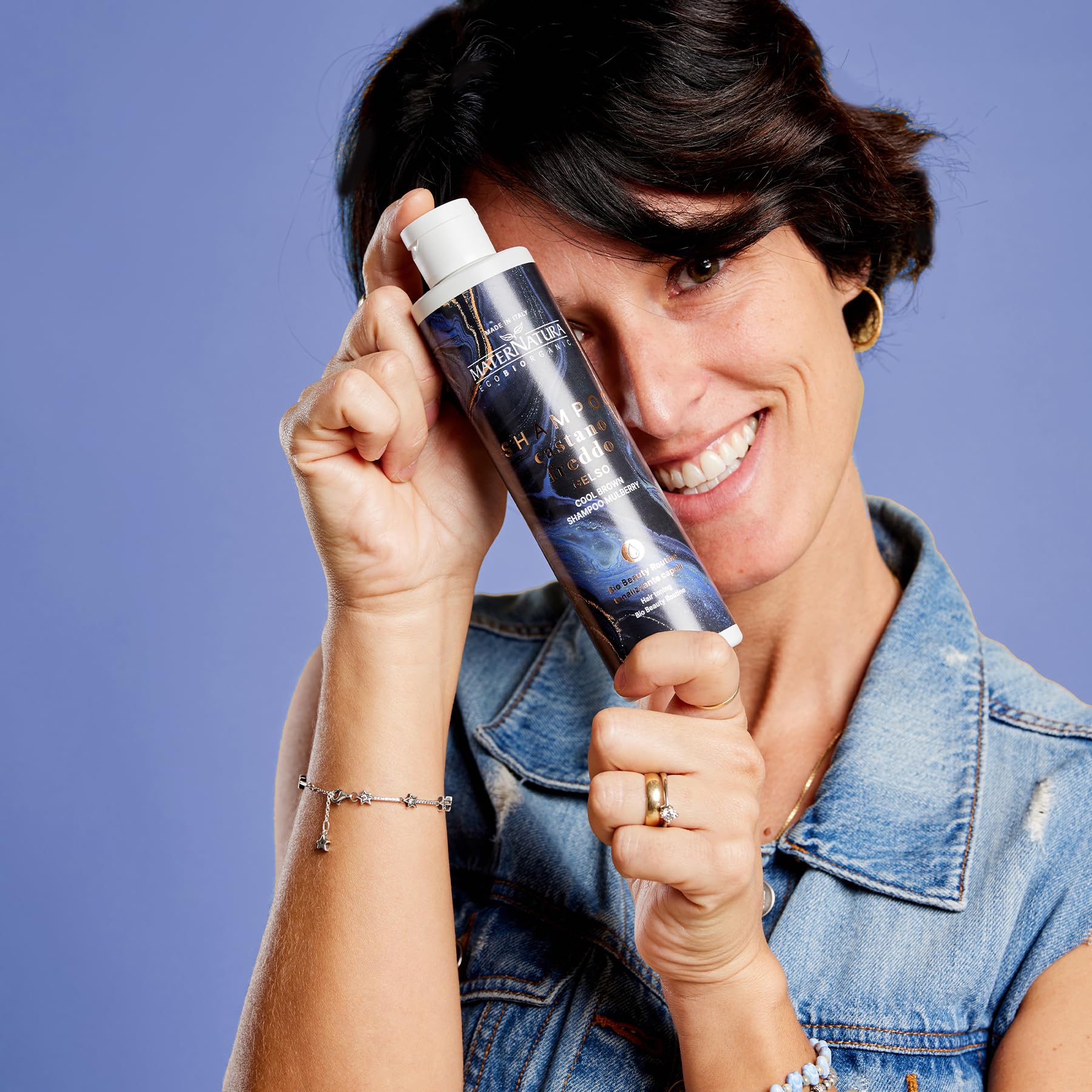 Maternatura Cool Mulberry Brown Shampoo: Toning Shampoo - Image 2