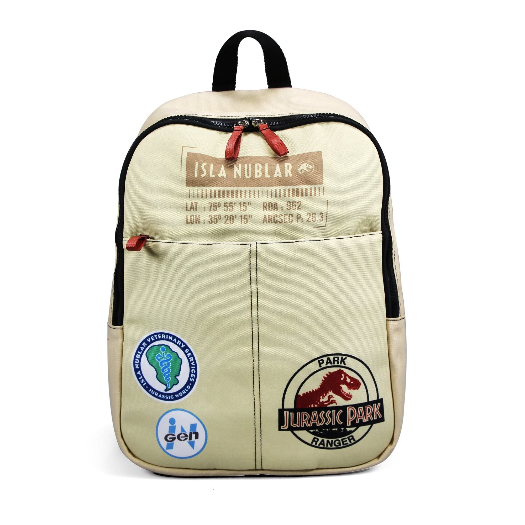 Half Moon Bay Jurassic Park - Zaino Ranger, Bianco, 42 x 30.5 x 10 cm