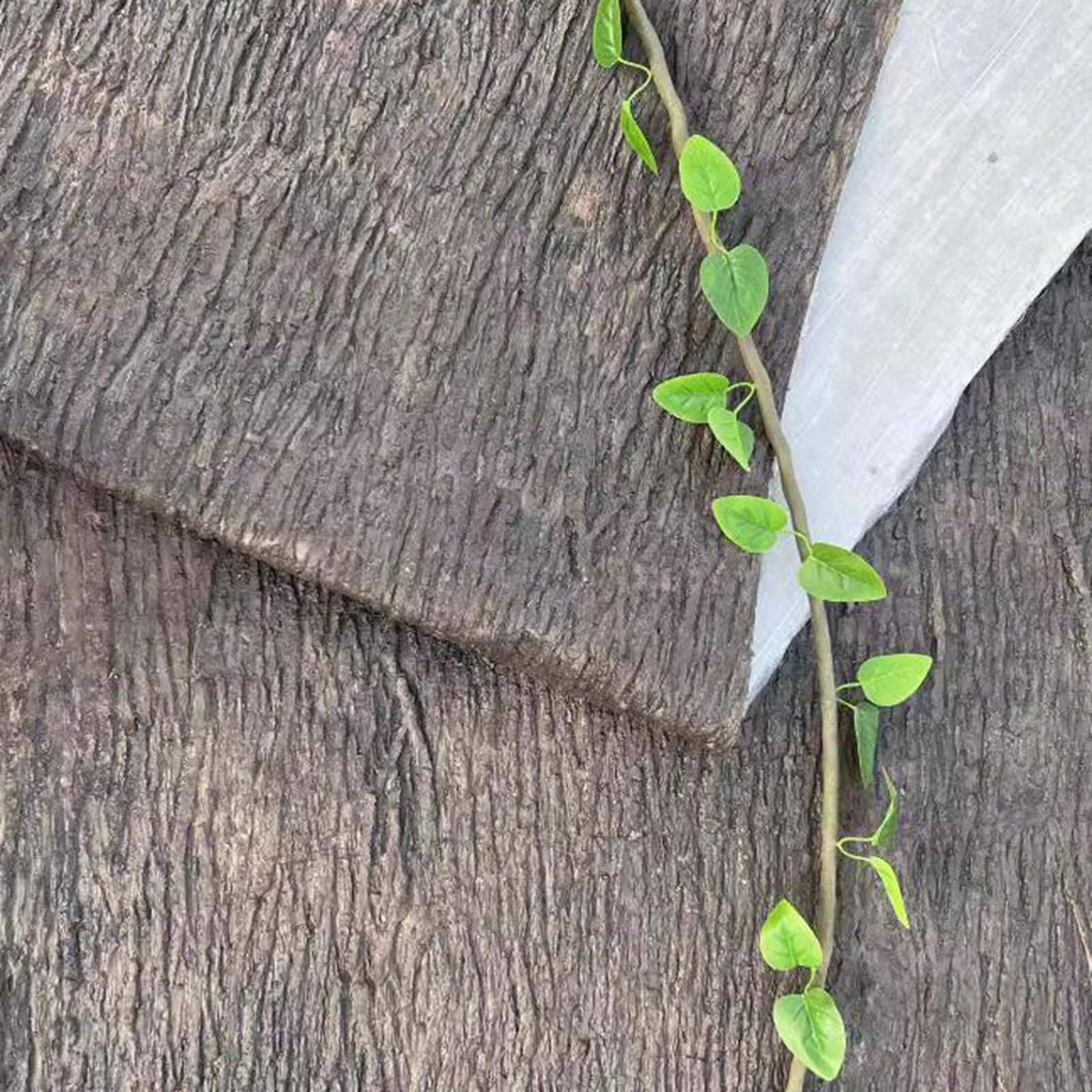 Carta da parati artificiale con corteccia di fiori e piante da giardino, confezione da 1 pezzo, per la realizzazione di modelli per recinzioni da giardino, marrone, 100 cm x 30 cm, perfetta per