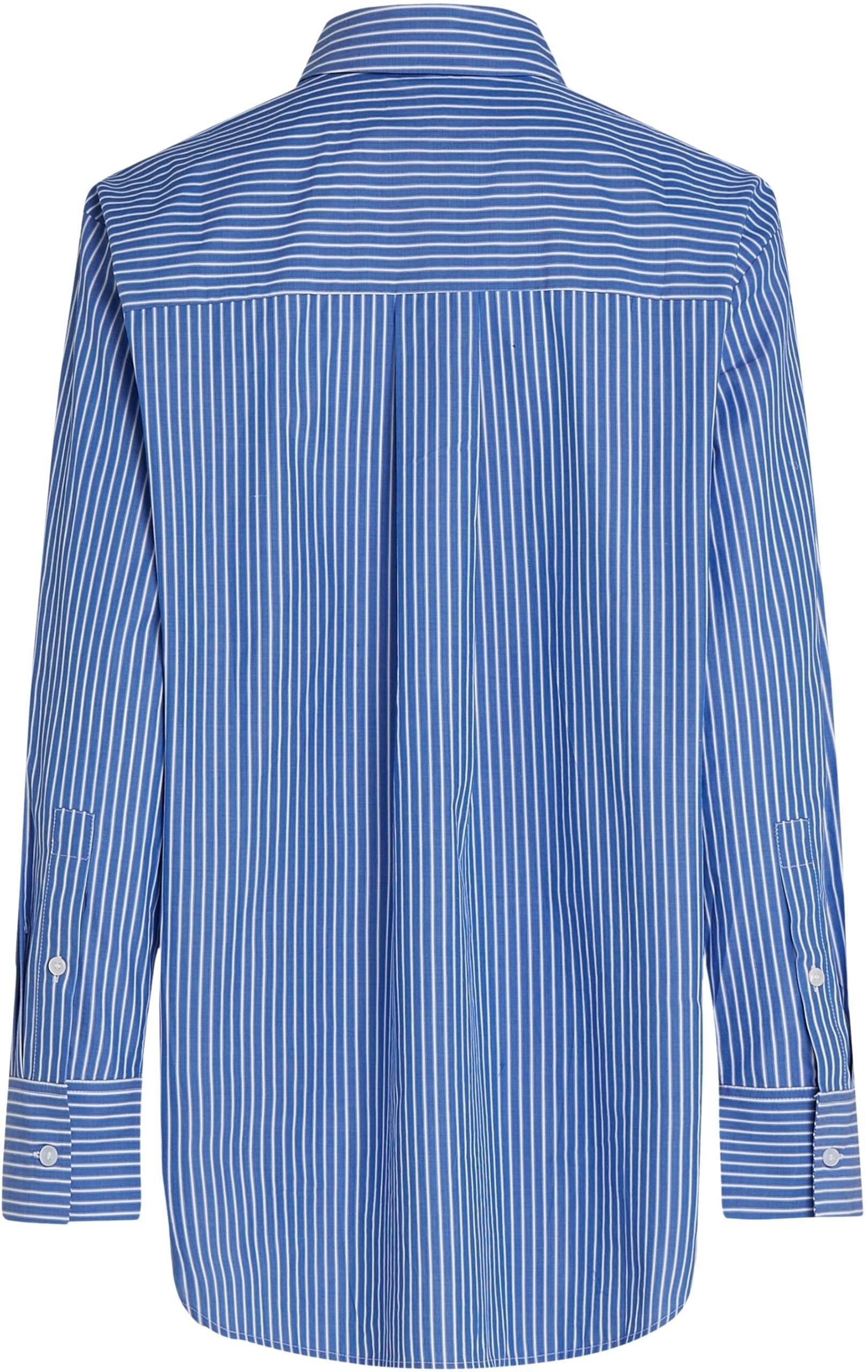 Tommy Hilfiger Donna Camicia Poplin Easy Fit Oversize