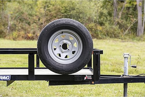 Miniatura 4 de Buyers Products, Portaneumáticos de repuesto universal para remolque, Material de acero al carbono, modelo # 5201014