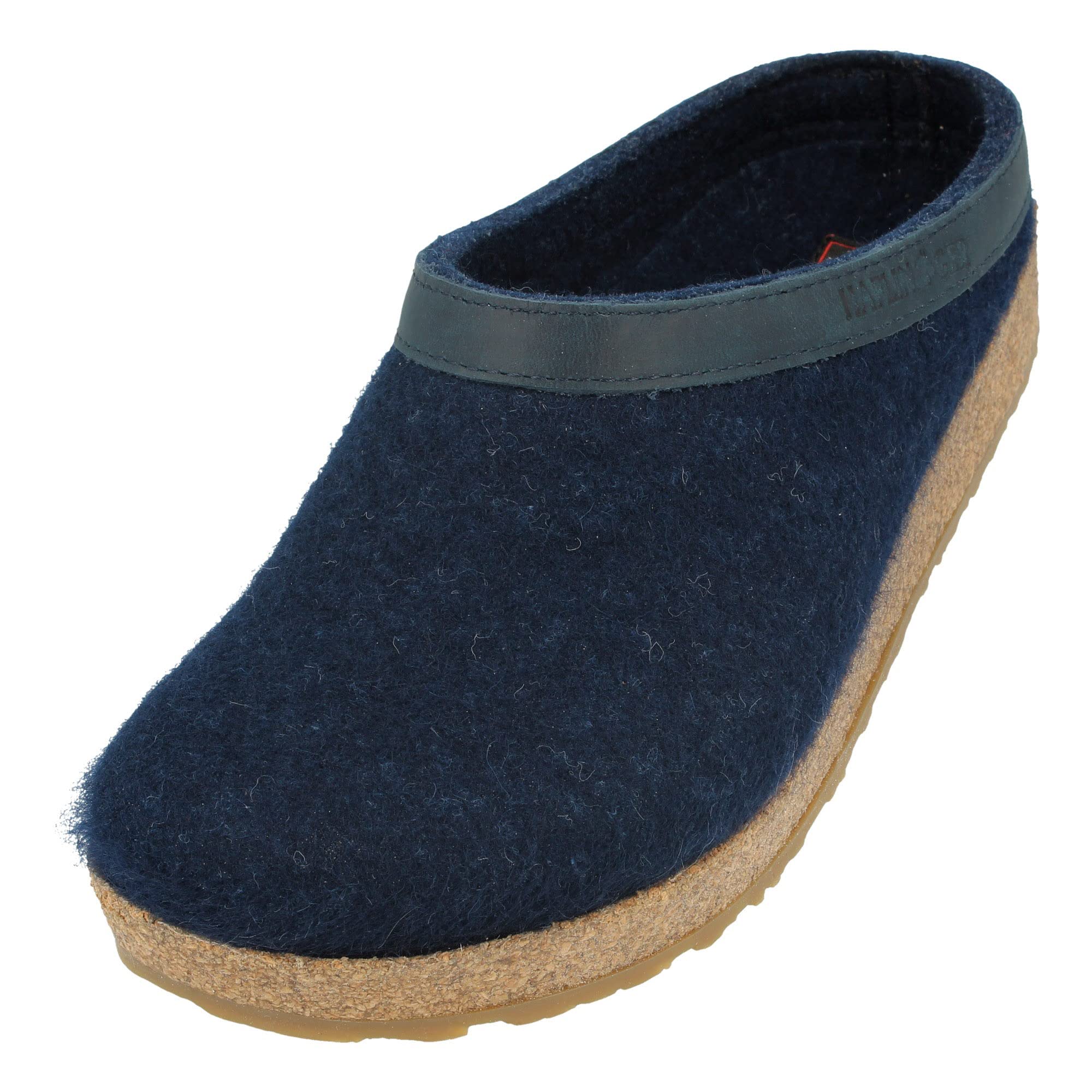 HAFLINGERWomen's GZL Boat Shoe Trimmed Wool Clogs