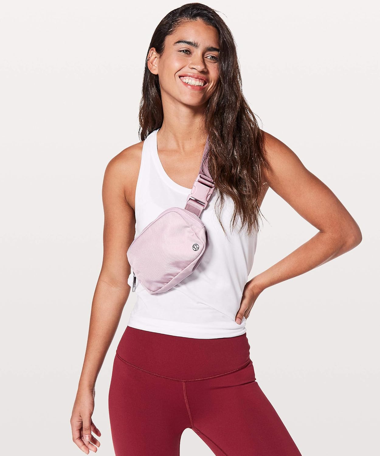 Pink lululemon fanny pack Clearance