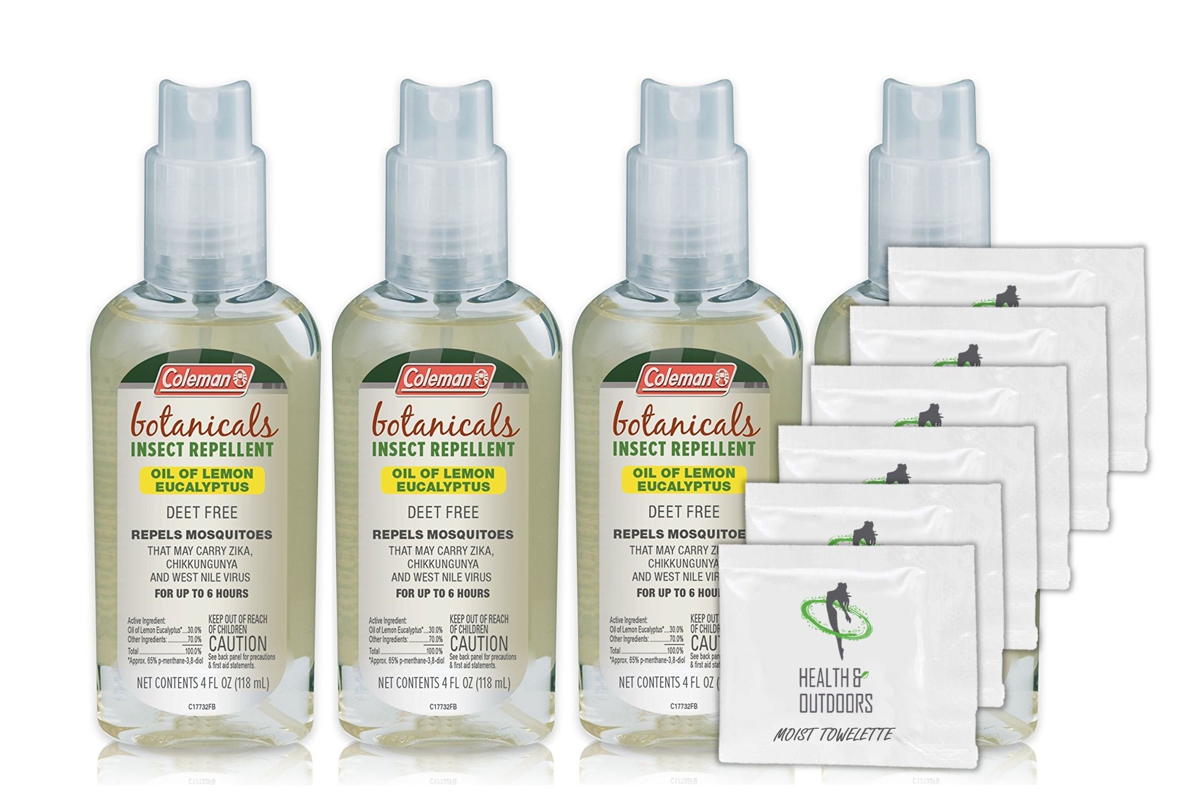 Coleman Botanicals Lemon Eucalyptus Insect Repellent DEET