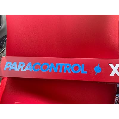 Pulsar Paracontrol M Esports Level Premium Gaming Muismat V2 - Medium High Speed Gaming Muismat Duurzaam Hybride Rand, Bovenoppervlak 26 x 33 cm (M, Rood