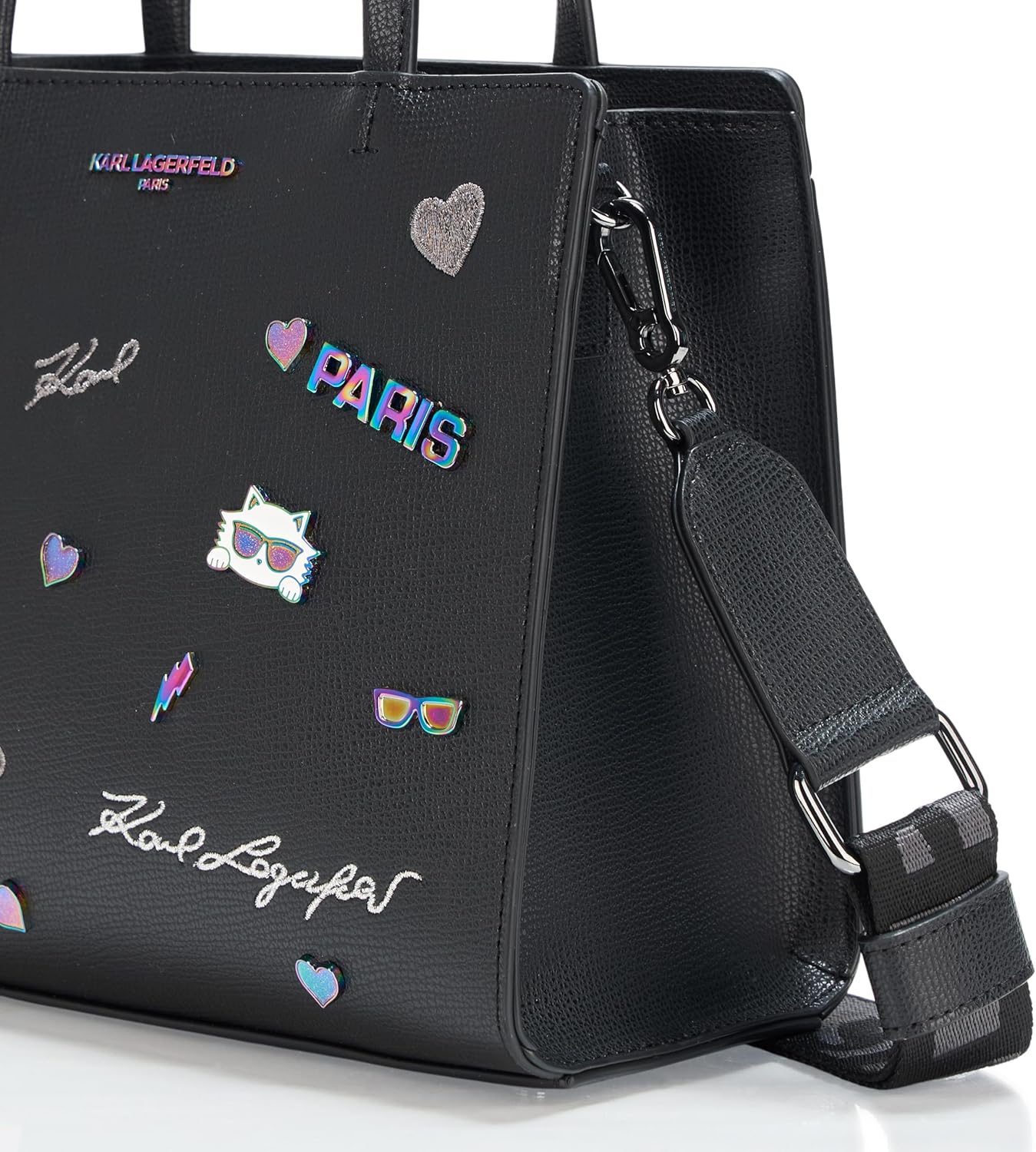 KARL LAGERFELD Women's Maybelle Pins Satchel