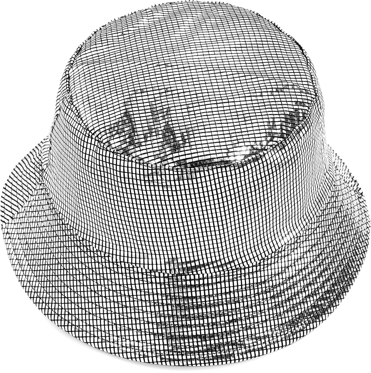 MESU Bobs Trendy Metal Cape Double Face Beach Fisherman's Hat Femmes Hommes Chapeau de Jeune Fille pour
