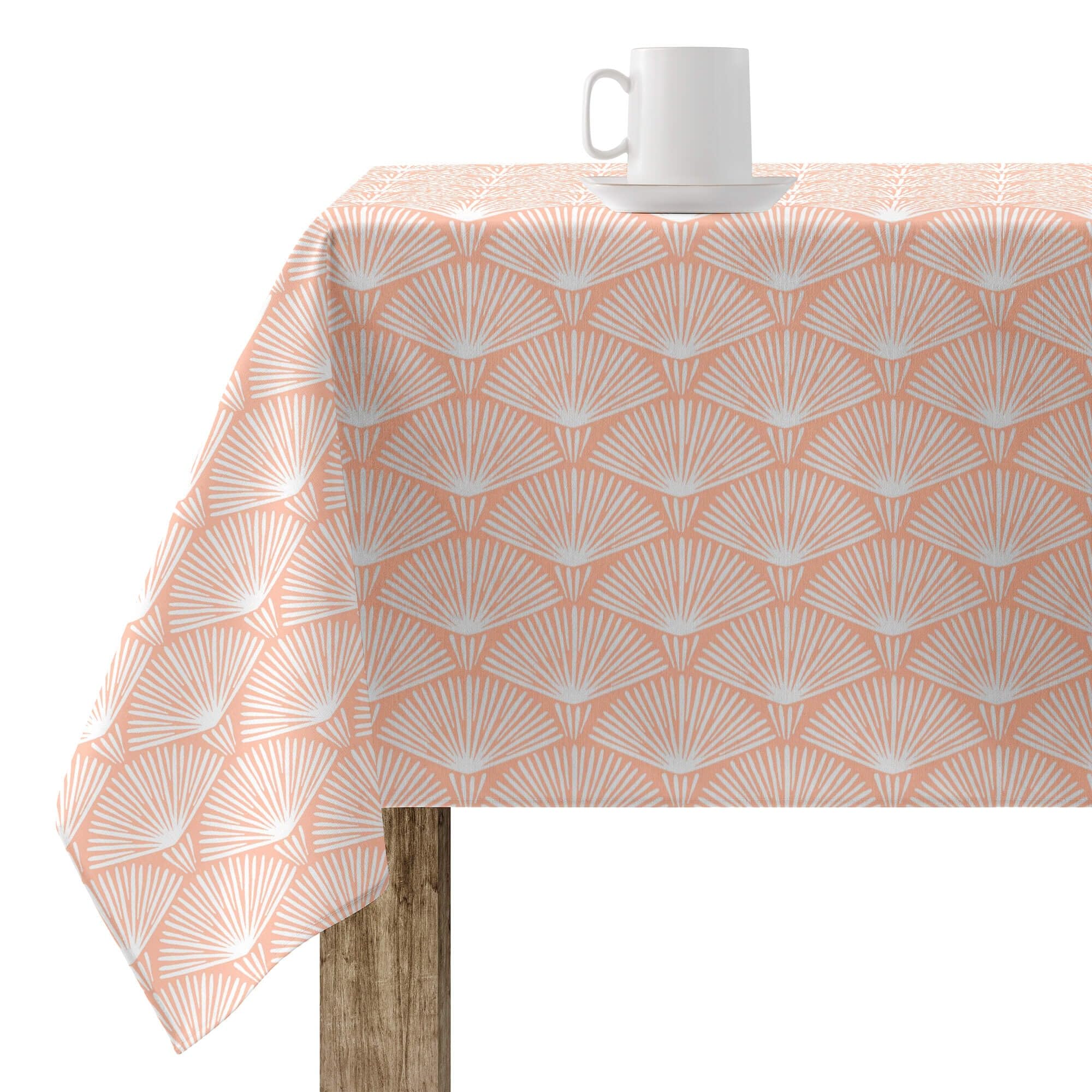BELUM | Tablecloth 250x140 cm Stain Resistant 100% Cotton resinated Model 0120-214, Tablecloth NO Rubber, Tablecloth Touch Cotton, Waterproof Tablecloth, Stain Resistant Tablecloth Liquid Repellent