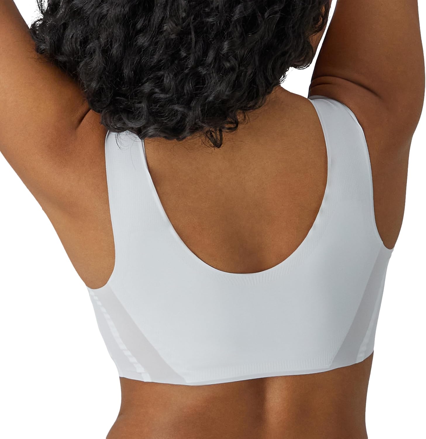 Bali Women's Wireless Bra DF3491, Comfort Revolution EasyLite T-Shirt Bras for Women, Pullover, Stay-Put Straps - Image 2