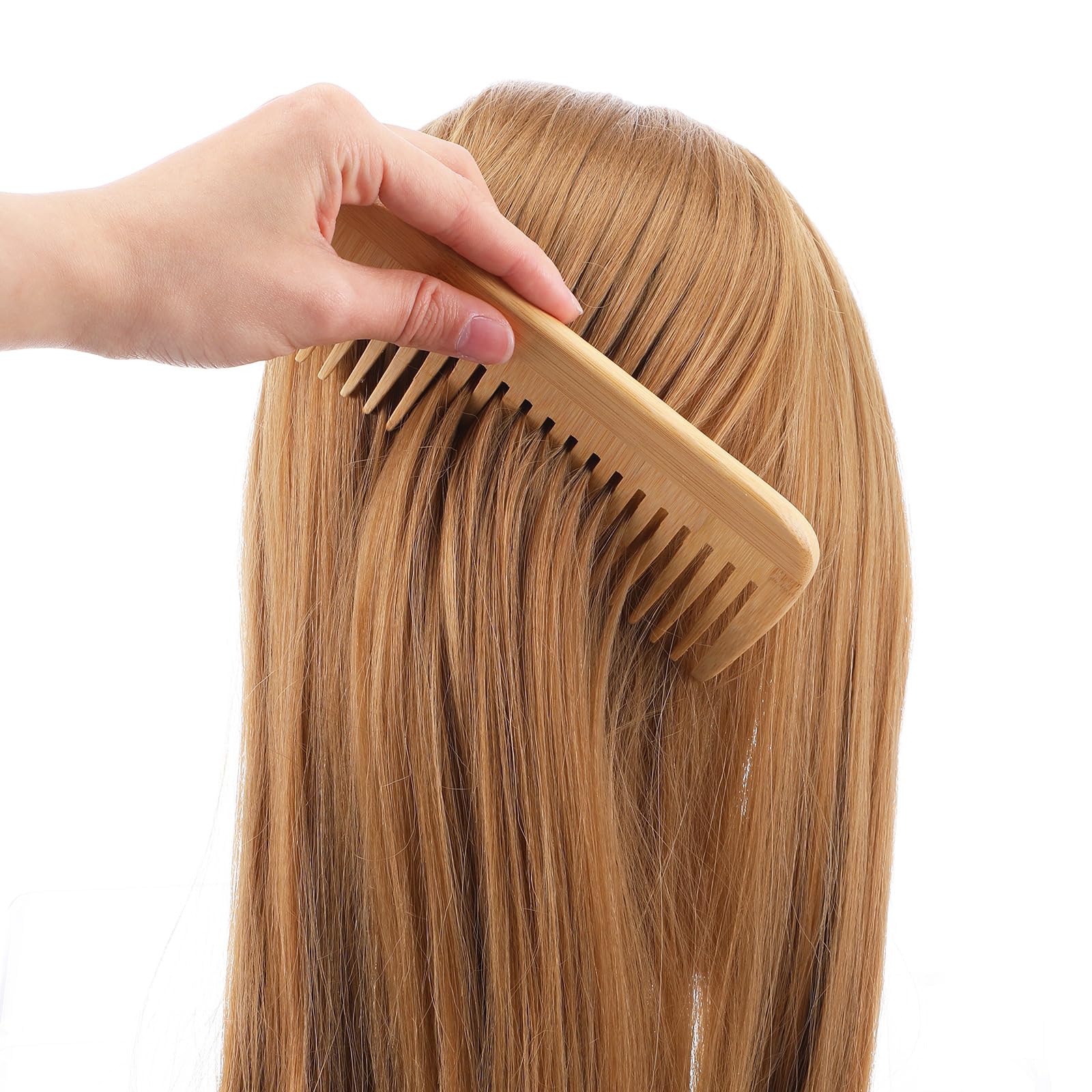 Unique Bargains Wide Tooth Rat Tail Comb Plastic Long Tail Comb Tip