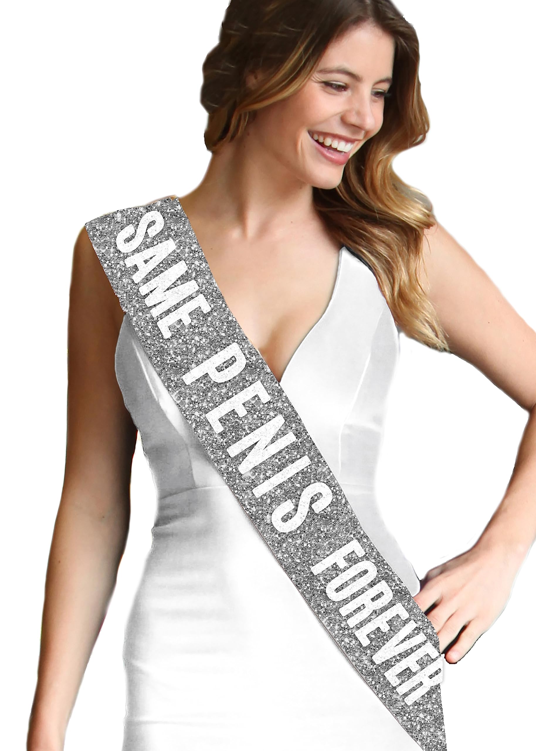 Amazon.com: Bachelorette Party Outfits - Set of 2: Silver Diamond Bride to  Be Turquoise Bridal Grade Satin Sash & White SPF Silver Sparkle Sash -  Bridal Shower, Bachelorette Party, Rehearsal Dinner Sashes :