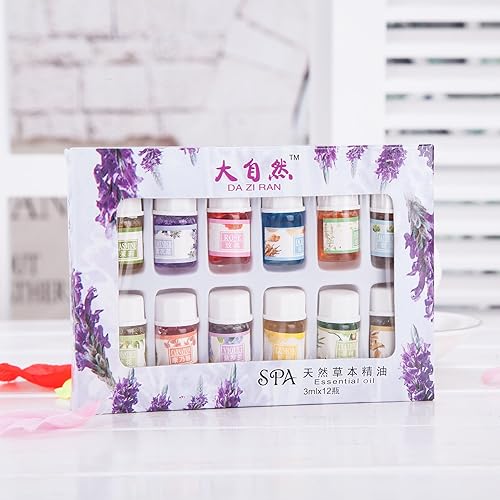 Miniatura 4 de THY COLLECTIBLES Un paquete de 12 aceites aromáticos de perfume aromático en 12 aromas diferentes, 0.1 onzas líquidas cada botella