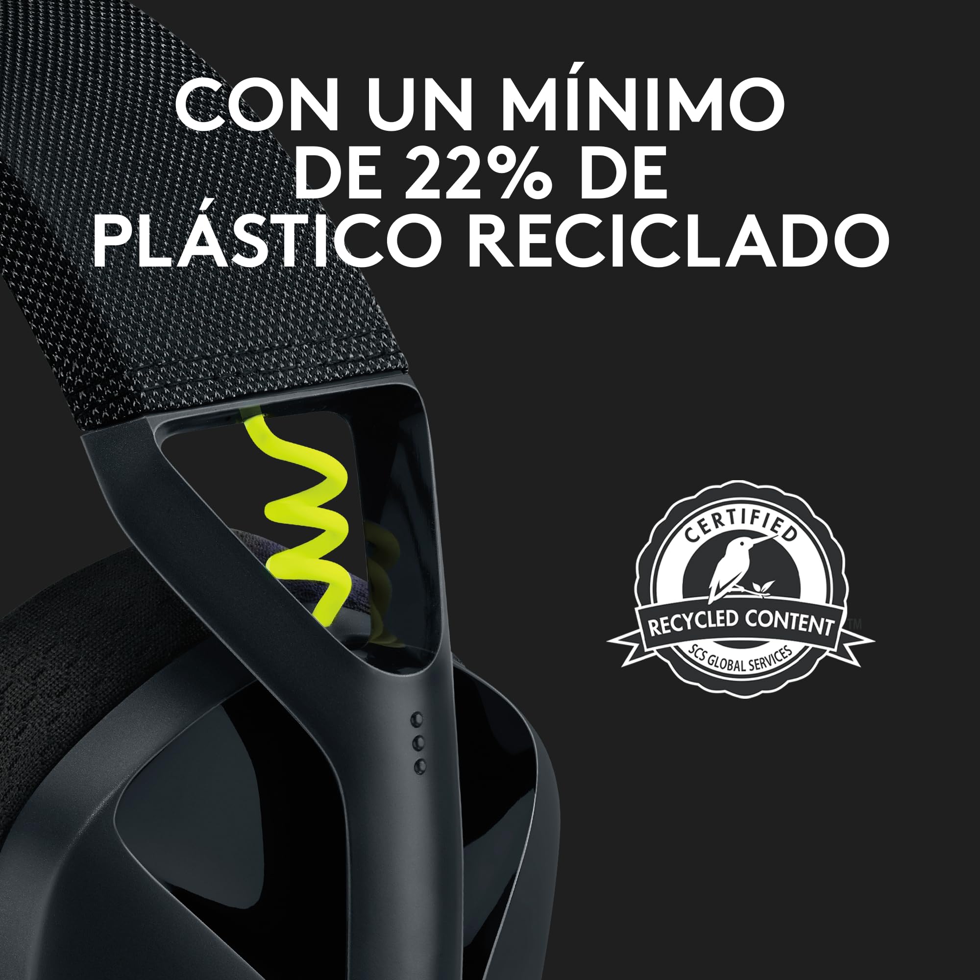 Logitech G G435 LIGHTSPEED, auriculares inalámbricos y Bluetooth para gaming - Auriculares ligeros circumaurales, micrófonos integrados, Dolby Atmos, PC, PS4, PS5,Nintendo Switch/Switch 2, móvil-Negro