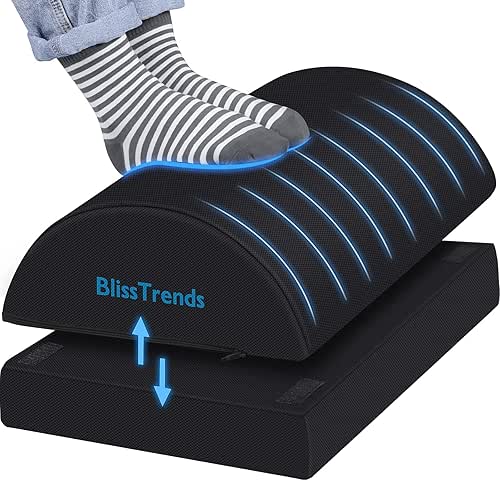 BlissTrends Foot Rest for Under Desk at Work-Versatile Foot Stool