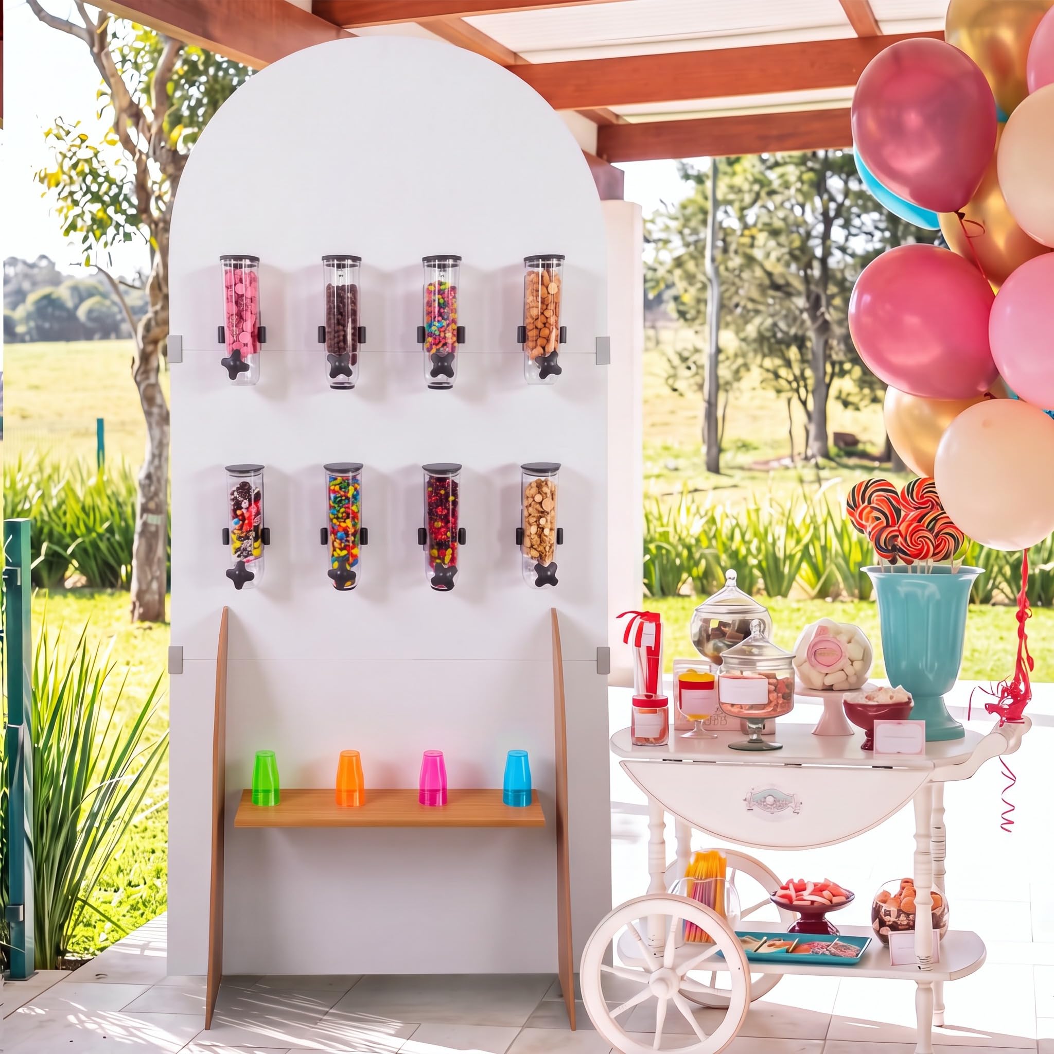 Photo 1 of Mifoci Candy Bar Display, 71 x 35 Inch Wooden Candy Holder