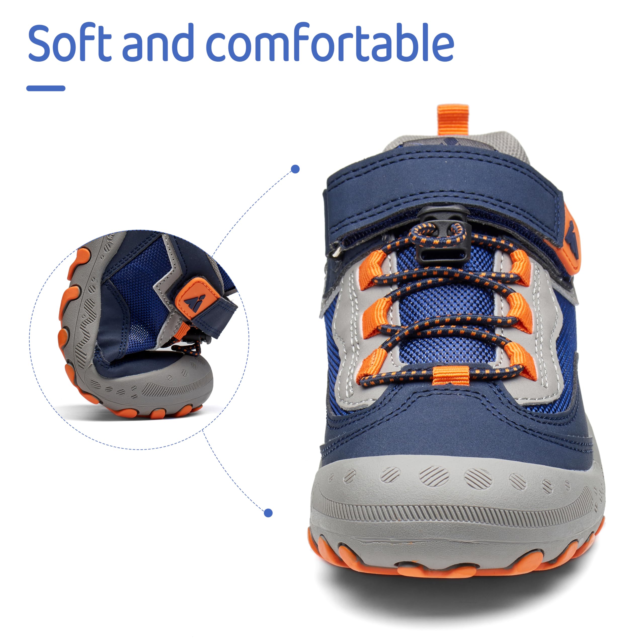 Mishansha Zapatillas de Running Niño Niña Botas de Senderismo Transpirables Calzado Montaña