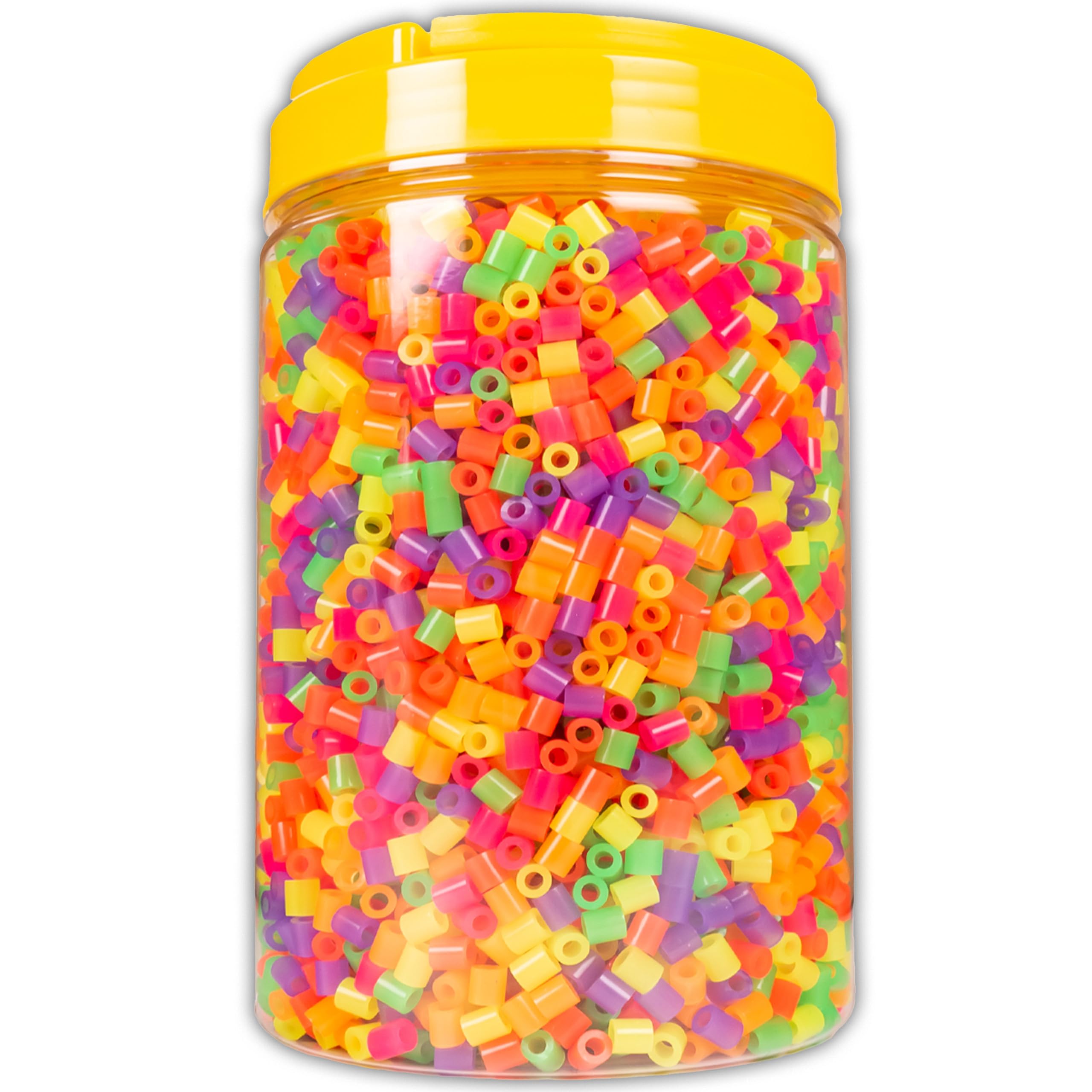 La Manuli Cuentas para Planchar Neon - 5000 Piezas, Tamaño Midi 5mm, Incluye 2 Pinzas, Compatible con Pyssla, Hamas La Manuli Cuentas para Planchar Neon - 5000 Piezas, Tamaño Midi 5mm, Incluye 2 Pinzas, Compatible con Pyssla, Hamas